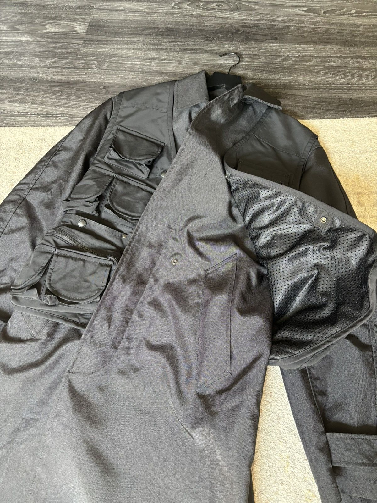 Junya Watanabe SS24 Fishing Layered Cargo Coat Size US S / EU 44-46 / 1 - 12 Thumbnail