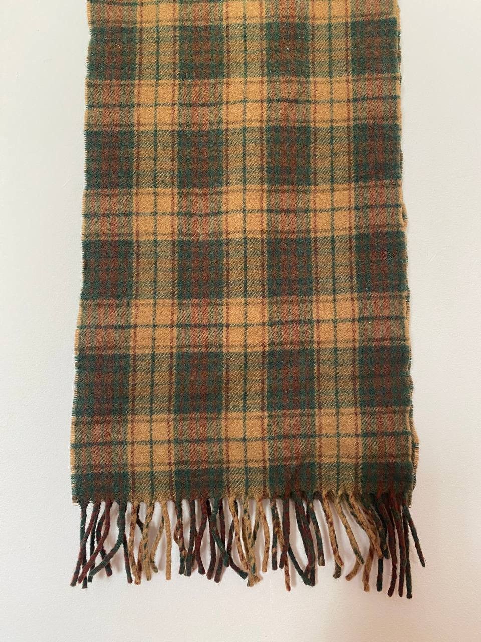 Barbour Vintage Barbour Scarf 90s Street Wear Y2K Casual Kanye Style Size ONE SIZE - 6 Thumbnail
