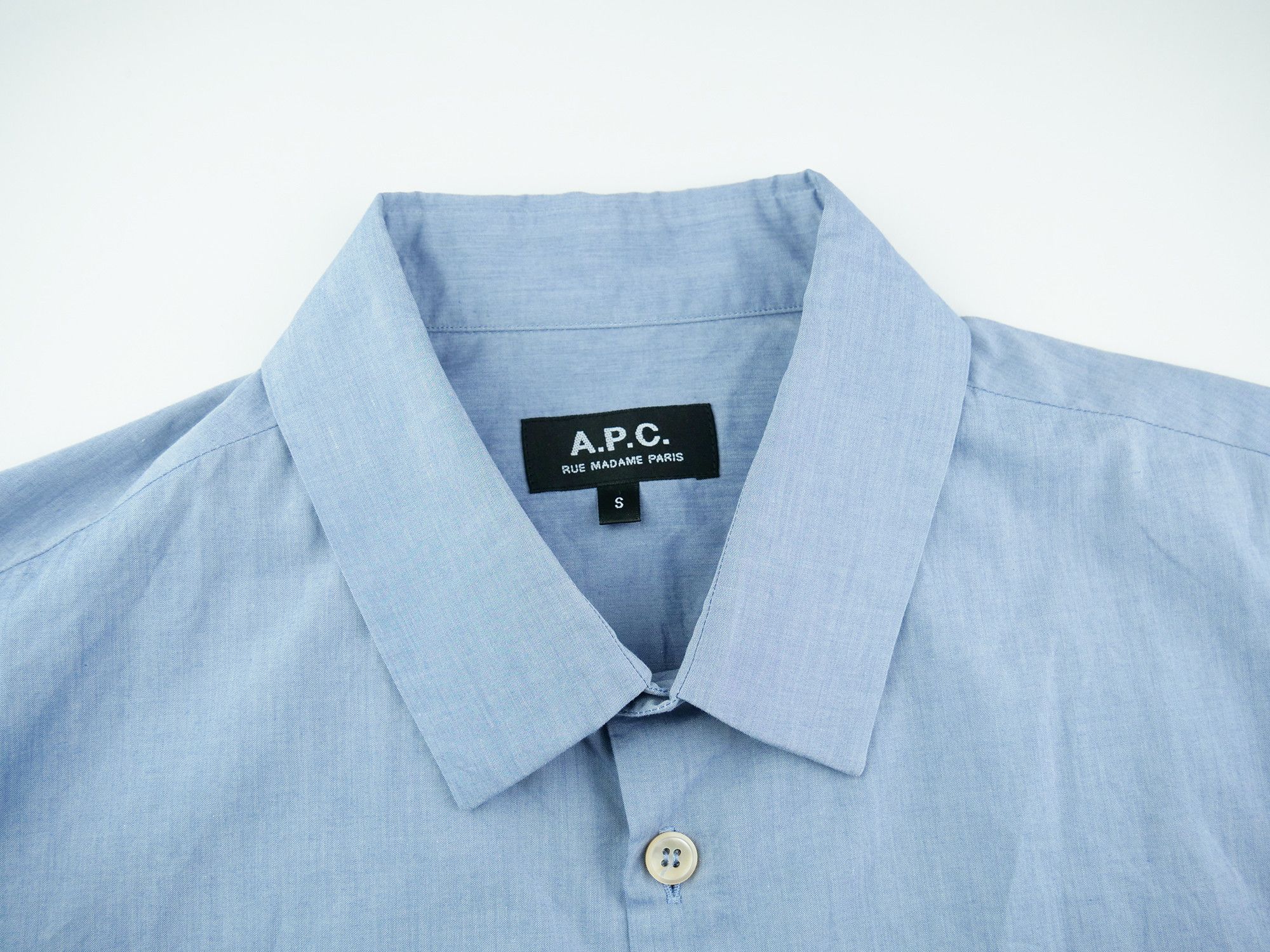 A.P.C. A.P.C. Rue Madame Paris shirt Size US S / EU 44-46 / 1 - 3 Thumbnail