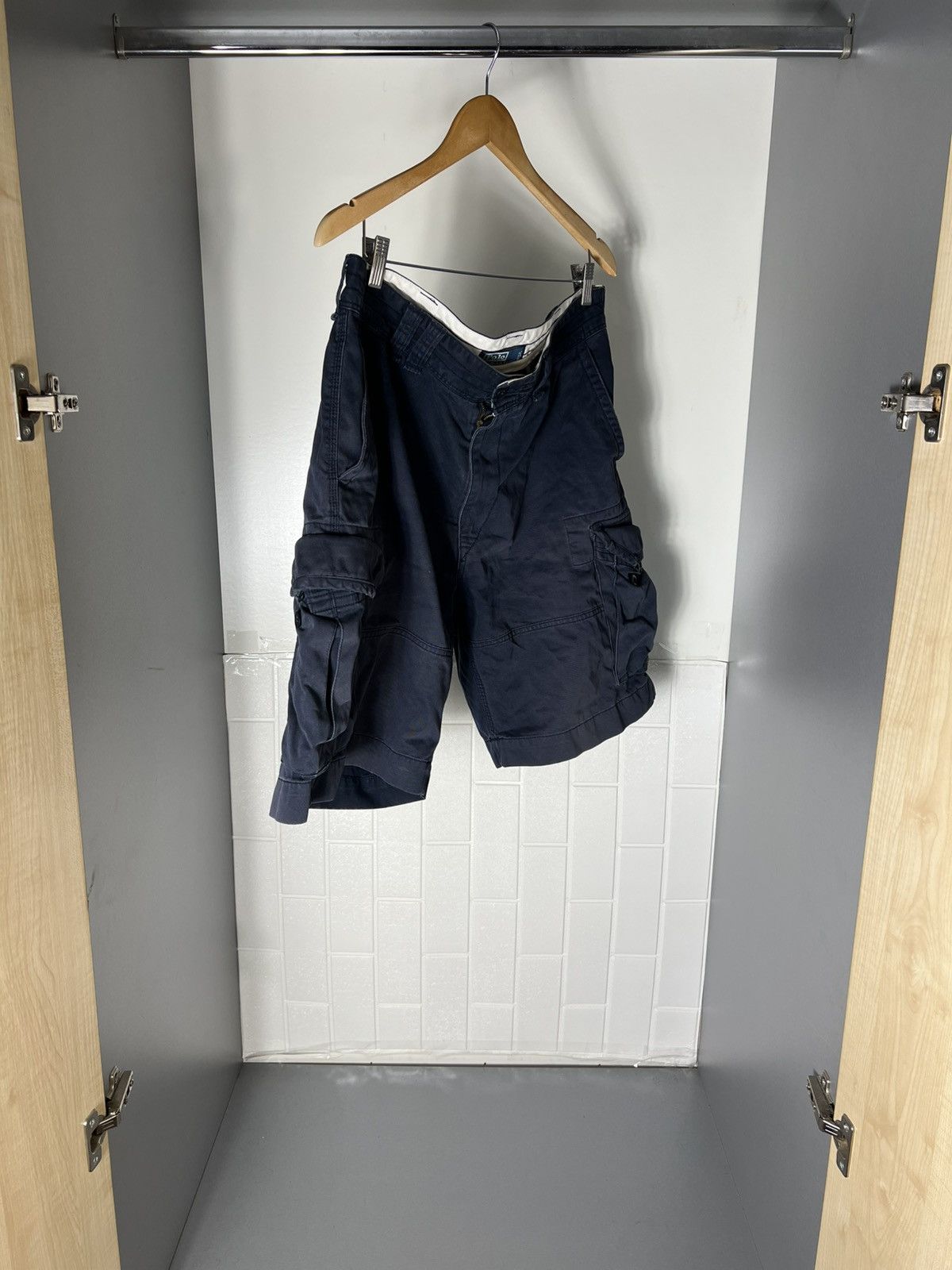 Polo Ralph Lauren VERY RARE POLO RALPH LAUREN MULTIPOCKET CARGO SHORTS 90s Y2K Size US 36 / EU 52 - 5 Thumbnail