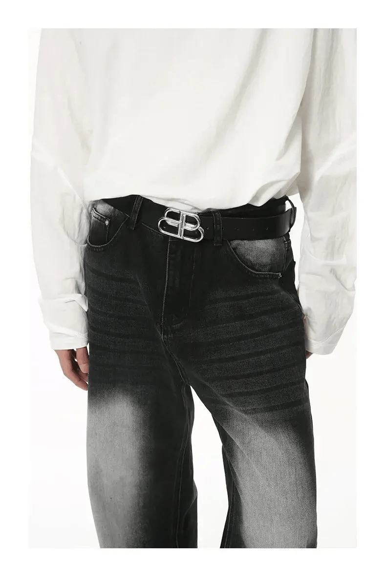 Jean × Vintage Loose wide-leg vintage distressed jeans y2k pants Size US 30 / EU 46 - 5 Thumbnail