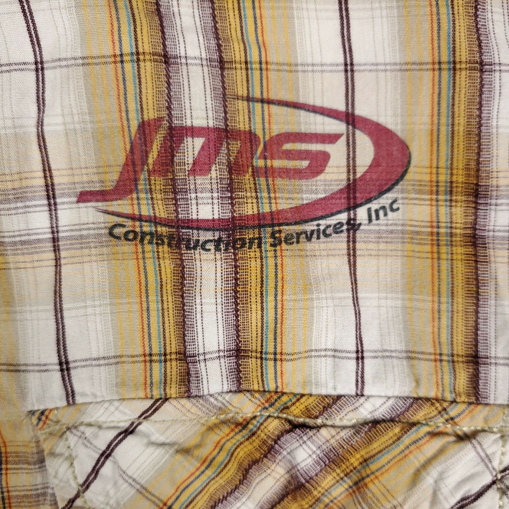 Levi's VINTAGE Levi's Short Sleeve Button-Up Shirt L Beige Plaid Snap Casual Men's Size US L / EU 52-54 / 3 - 3 Thumbnail