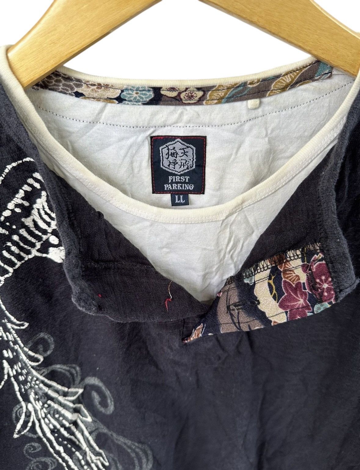 Japanese Brand GOOD CONDITION POEM DOUBLE LAYER HARAJUKU JAPANESE STYLE Size US M / EU 48-50 / 2 - 3 Thumbnail