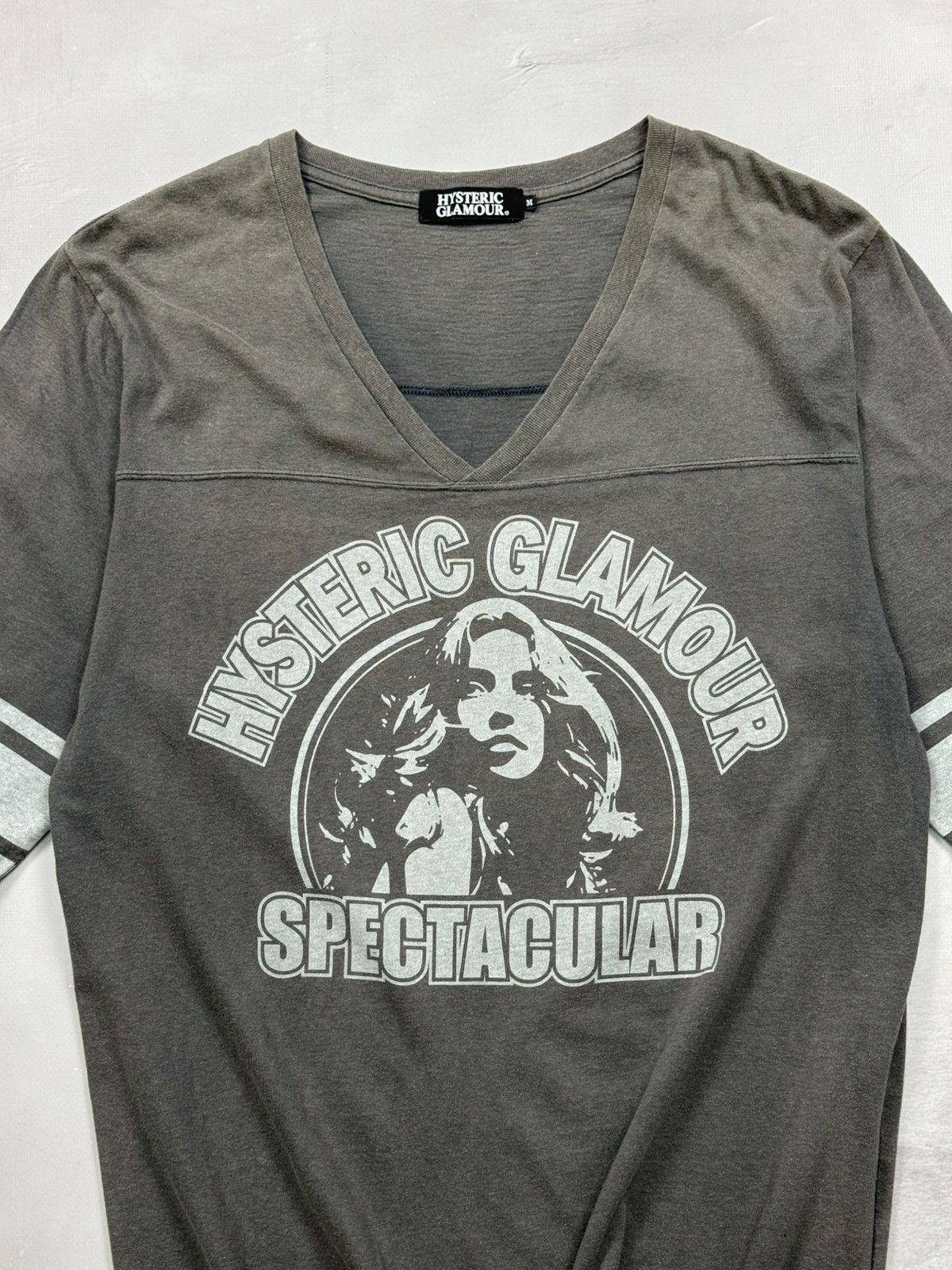 Hysteric Glamour Hysteric Glamour Spectacular Girl Jersey(Grey/M) Size US M / EU 48-50 / 2 - 3 Thumbnail