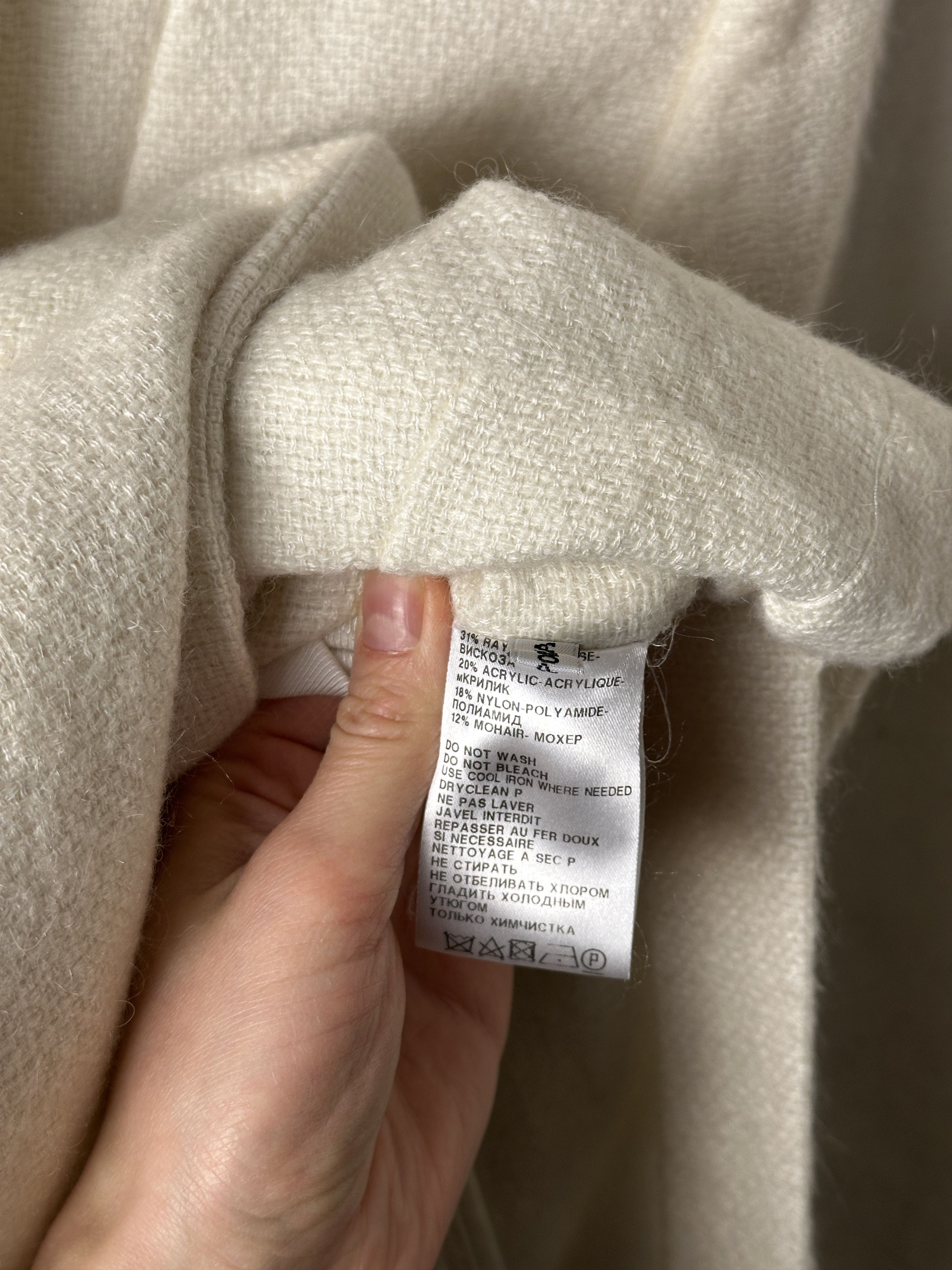 Ann Demeulemeester Ann Demeulemeester FW13 Milk Maxi Coat Size S / US 4 / IT 40 - 8 Thumbnail