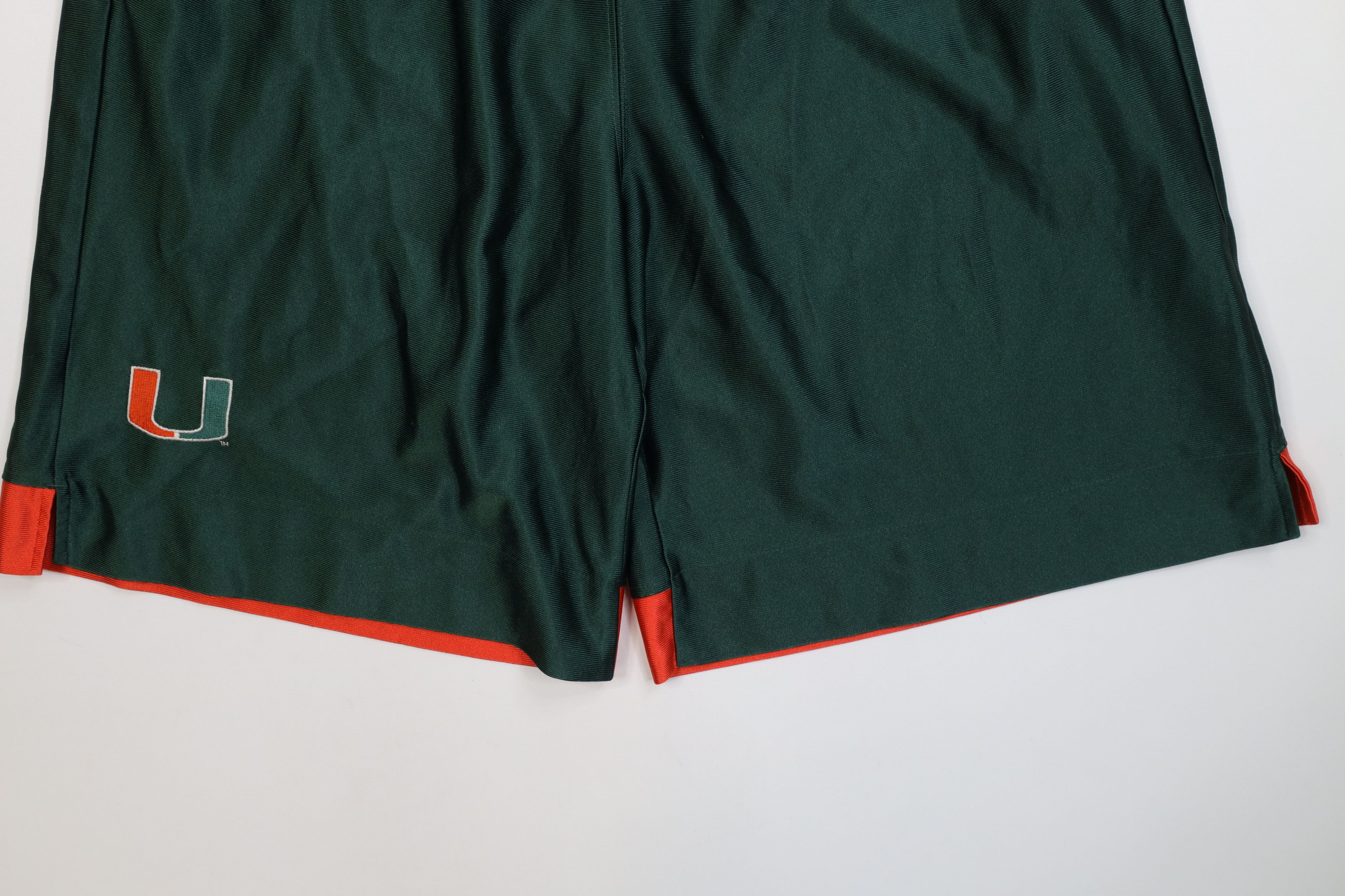 Nike Vintage Nike Scott Mini Swoosh University of Miami Shorts Size US 34 / EU 50 - 4 Thumbnail