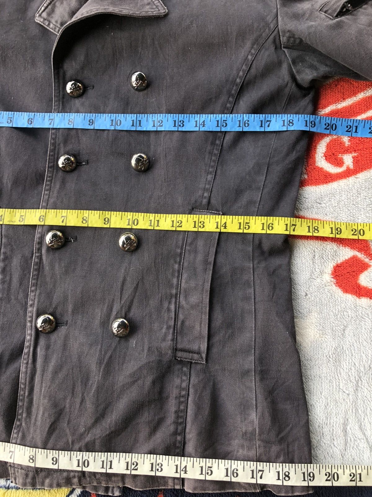 In The Attic Vintage In The Attic Double Breasted Pea Coat Jacket Size US M / EU 48-50 / 2 - 14 Thumbnail
