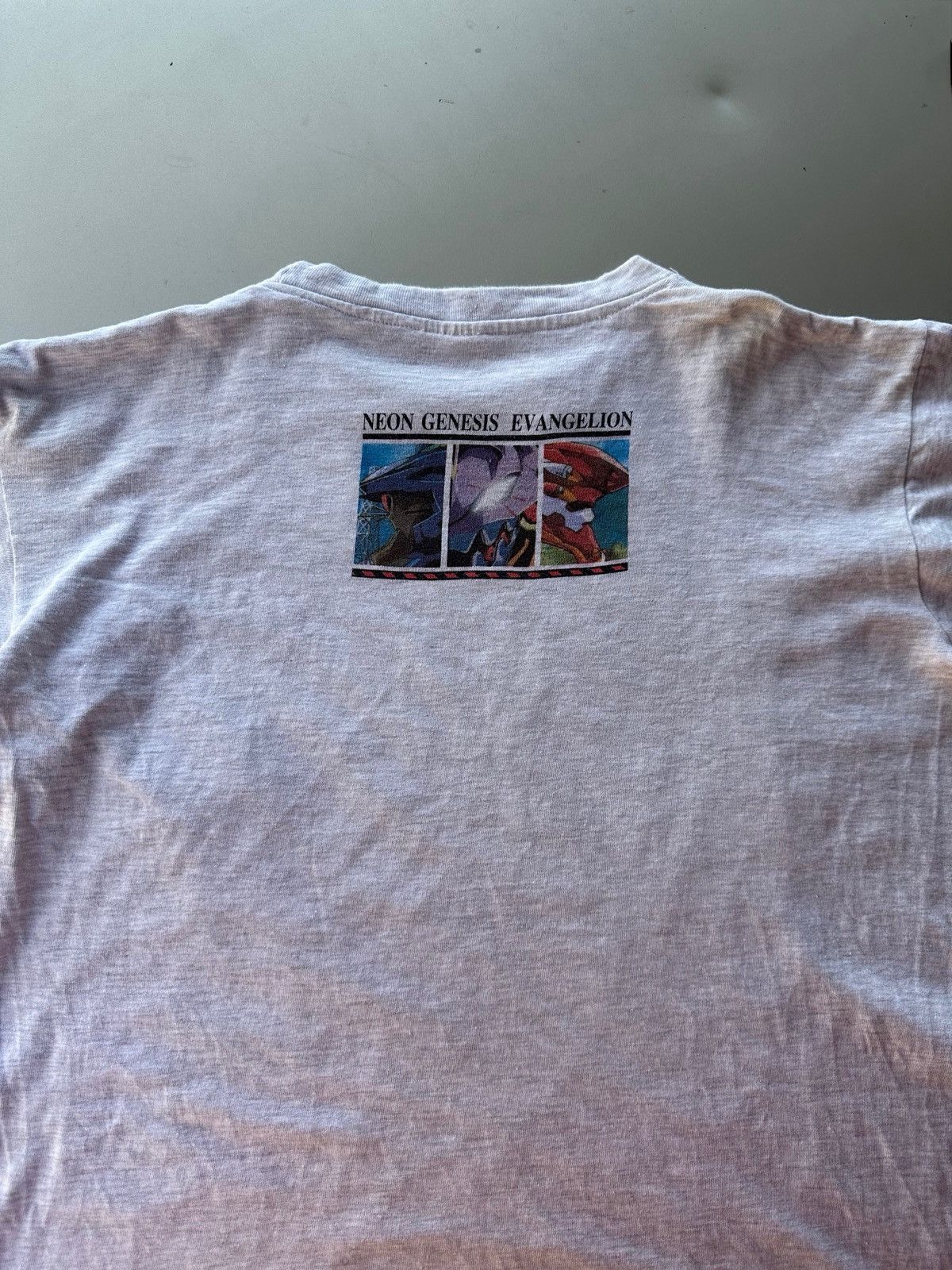Anime Vintage 90's Neon Genesis Evangelion Sci-fi Anime Tees Size US L / EU 52-54 / 3 - 2 Thumbnail