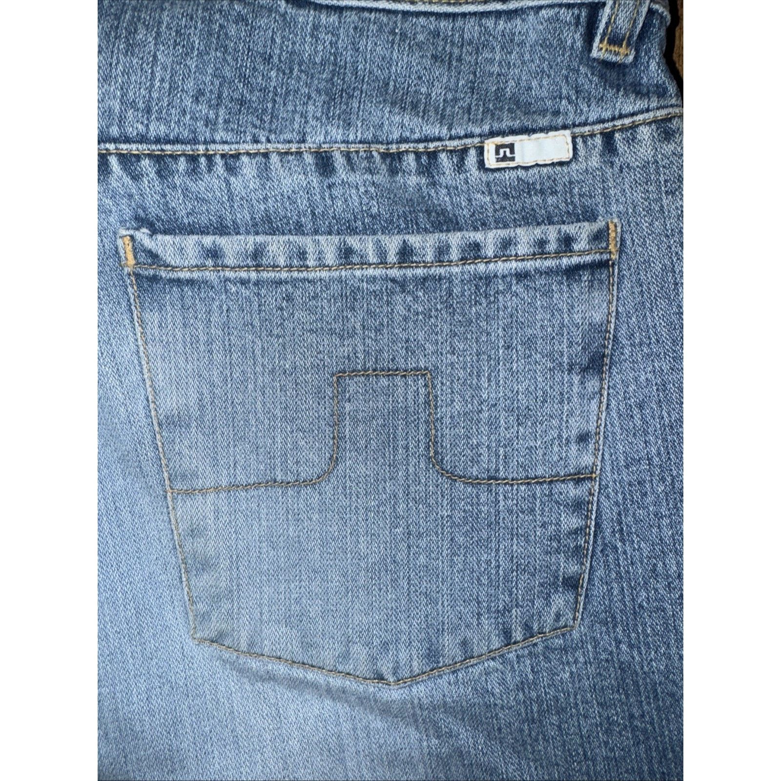 J.Lindeberg × Vintage J.Lindeberg Men’s Flared Stone Wash Jeans Y2K Vintage Denim Size US 32 / EU 48 - 6 Thumbnail