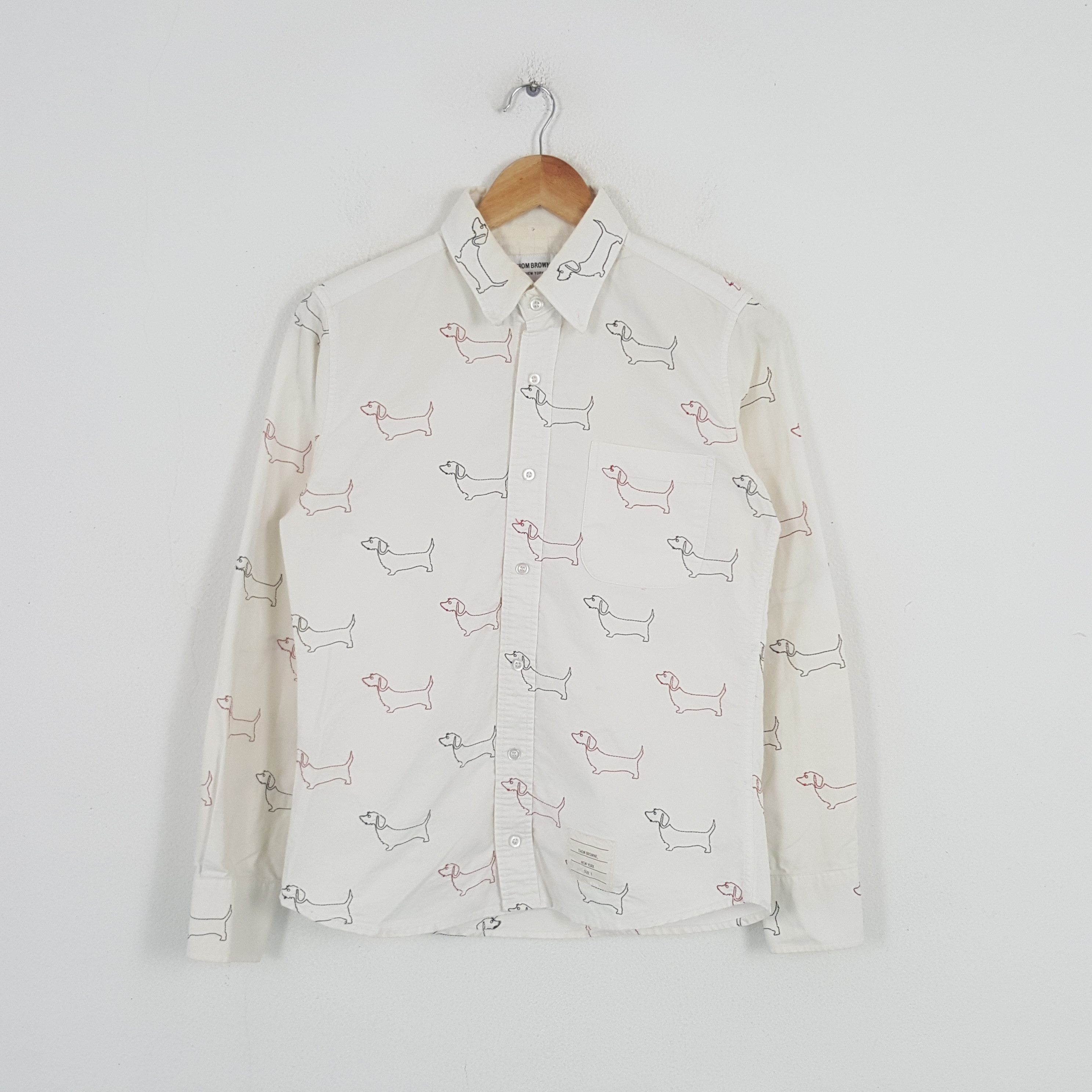 Vintage Thom Browne American Designer Button Up Shirt