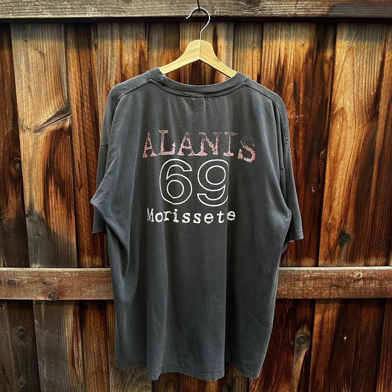 Vintage Vintage Alanis Morissette jagged little pill T-shirt Size US XL / EU 56 / 4 - 2 Thumbnail