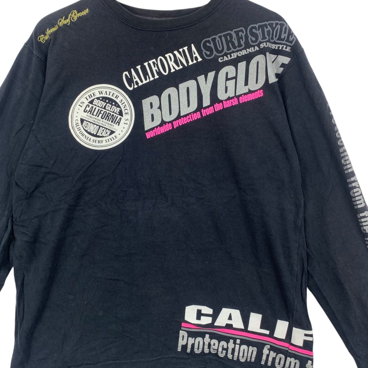 Body Glove Vintage BODY GLOVE California Surf Groove Redondo Tee Shirt Size US L / EU 52-54 / 3 - 3 Thumbnail
