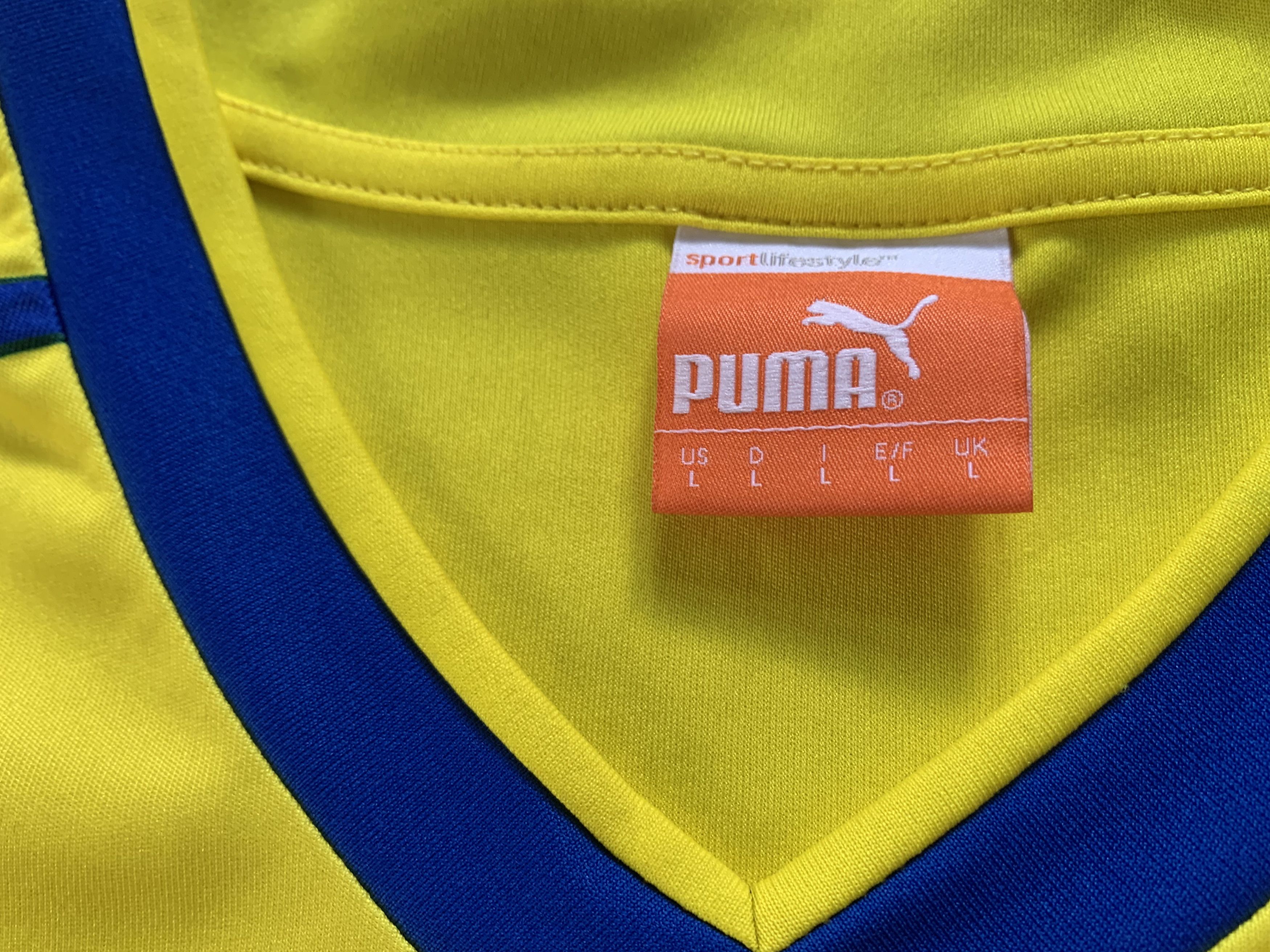 Puma × Vintage Vintage Puma Reading Away Football Shirt Size US L / EU 52-54 / 3 - 6 Thumbnail