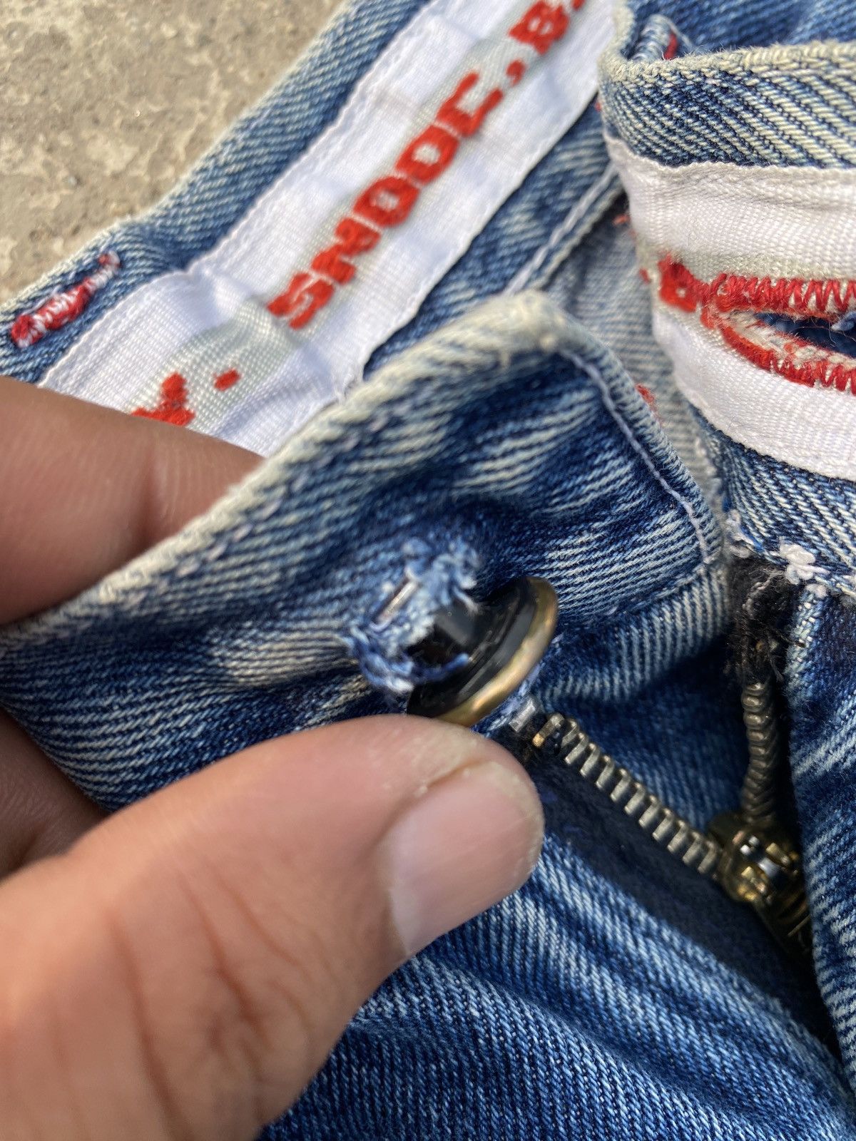 JNCO × Vintage Snooc Vintage Thrashed Hiphop jean Size US 32 / EU 48 - 21 Thumbnail