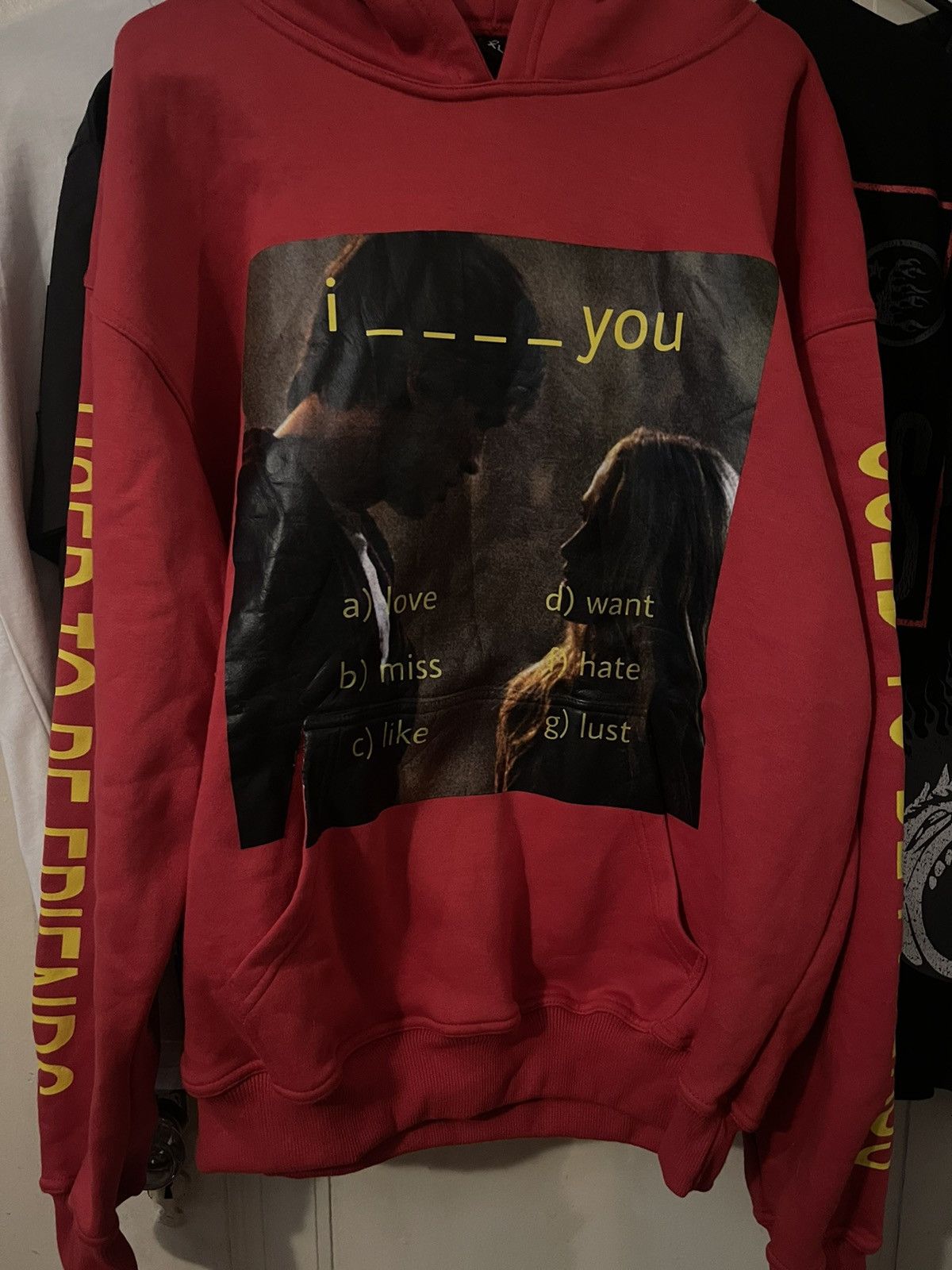 Other i ____ (love) you hoodie, @usedtobefriendsco Size US XL / EU 56 / 4 - 2 Thumbnail