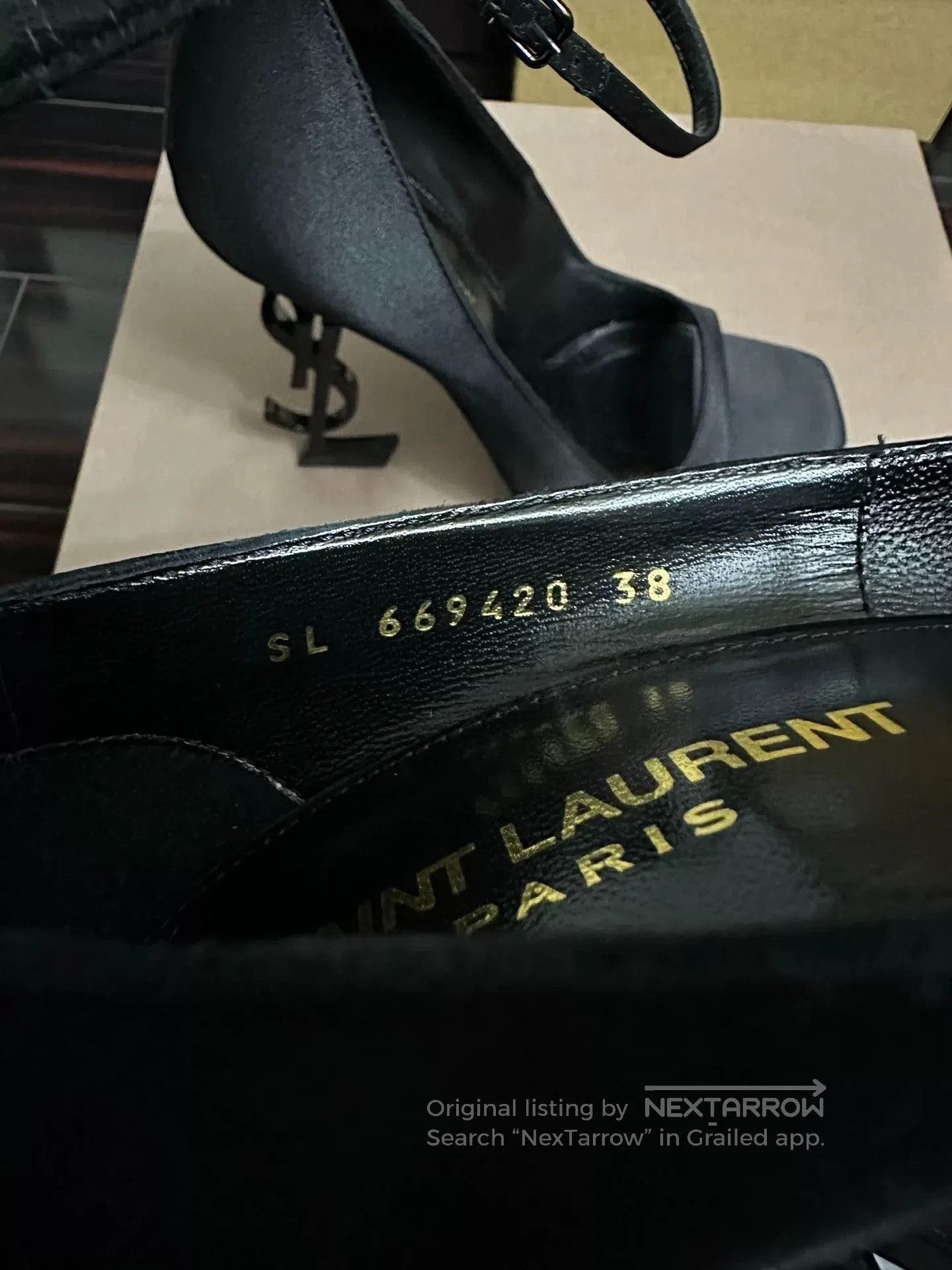 Saint Laurent Paris Saint Laurent YSL Women's High Heels Size 38. Size US 7 / IT 37 - 5 Thumbnail