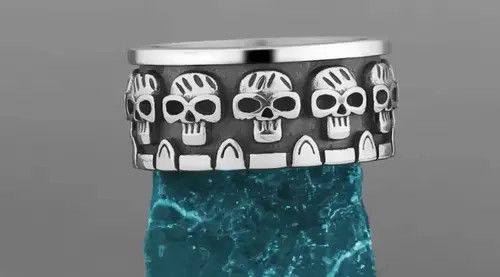 Other Miyazaki x ouchi Skull Ring (Size 8-13 ) Size ONE SIZE - 3 Thumbnail