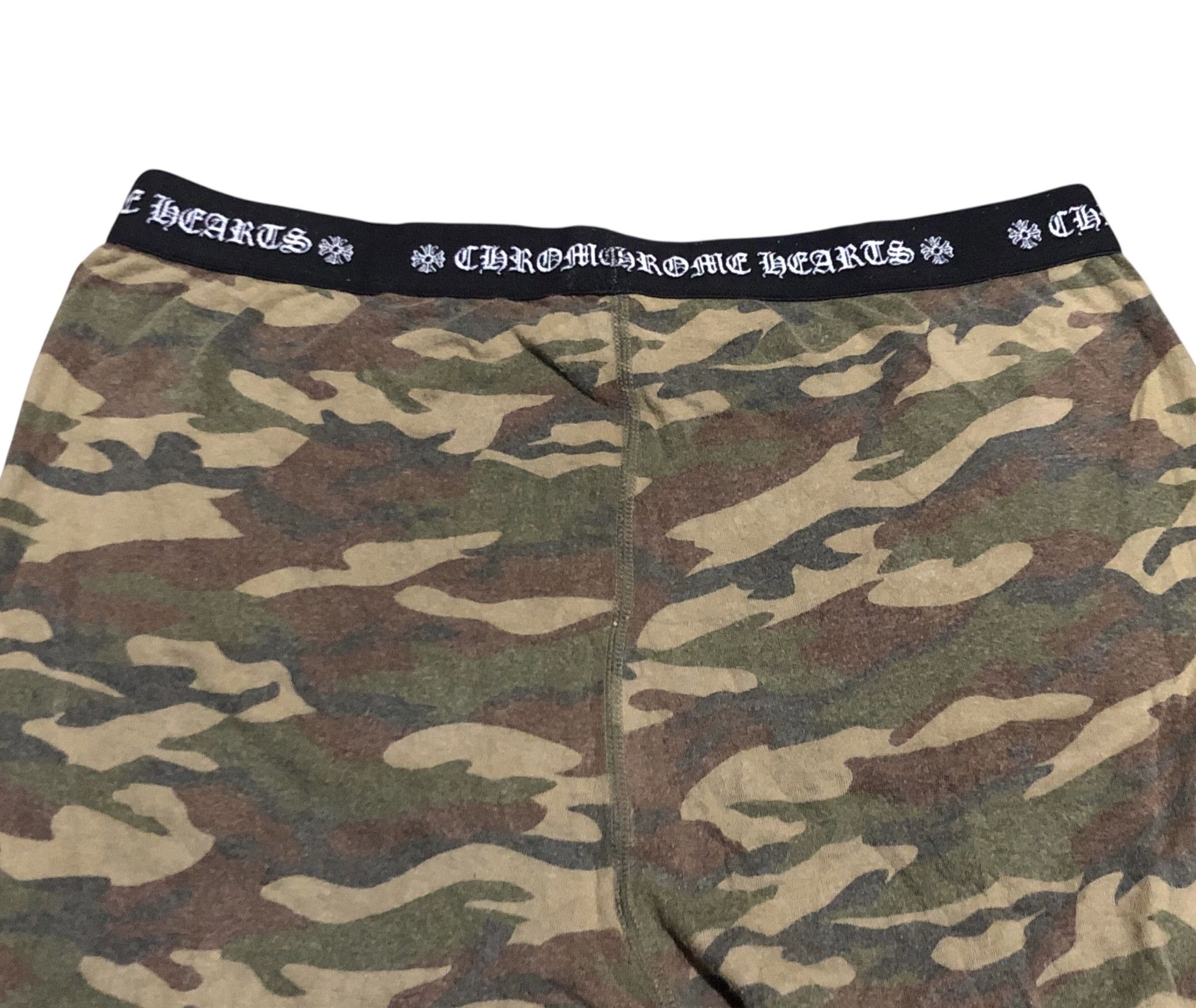 Chrome Hearts 💯CHROME HEARTS Woodland Camo Horseshoe Leggings Underwear Size 26" / US 2 / IT 38 - 8 Thumbnail