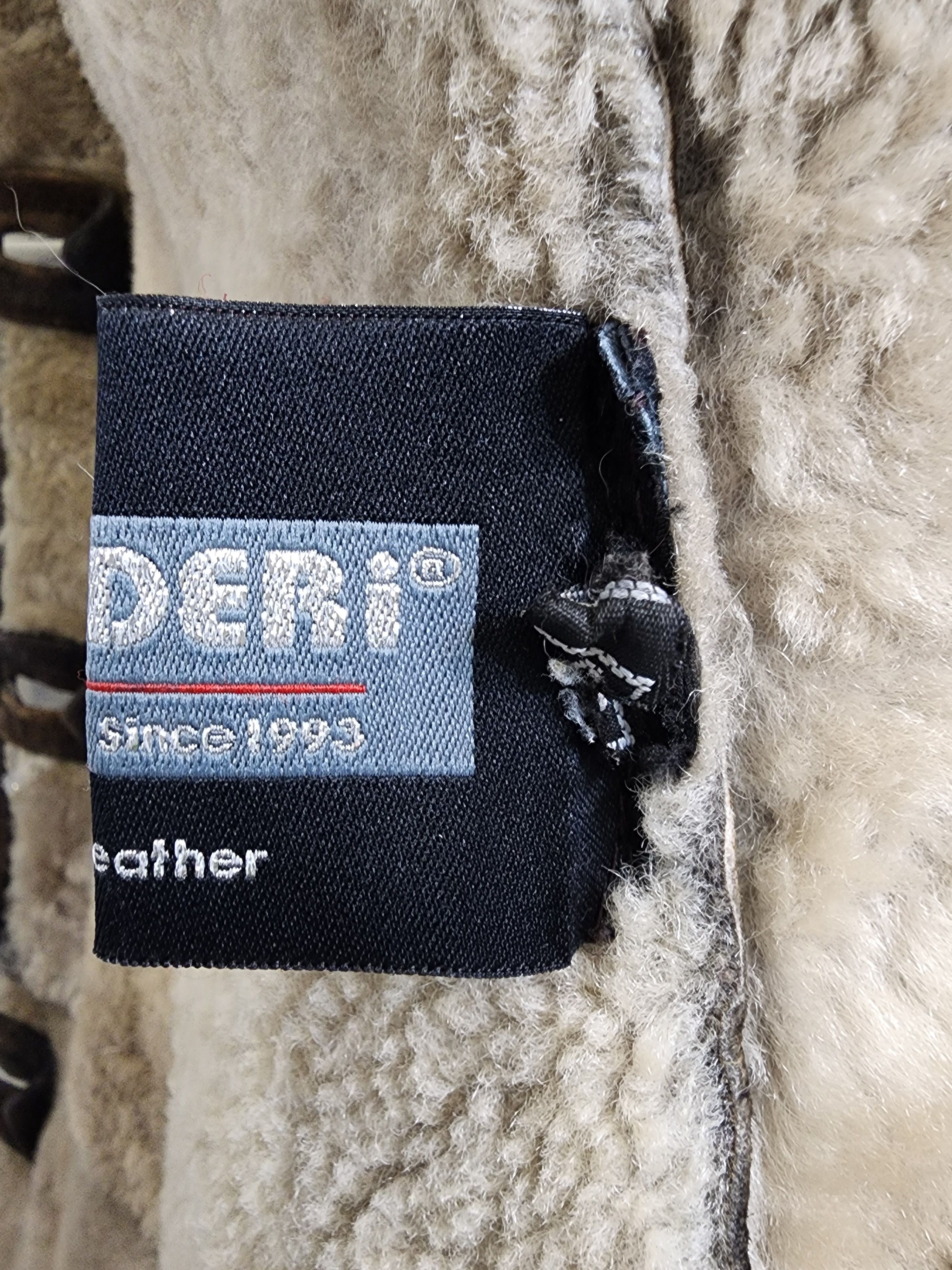 Genuine Leather Brown Sheepskin Coat: Women's Genuine Fur, Multi-Fur Collar Size M / US 6-8 / IT 42-44 - 7 Thumbnail