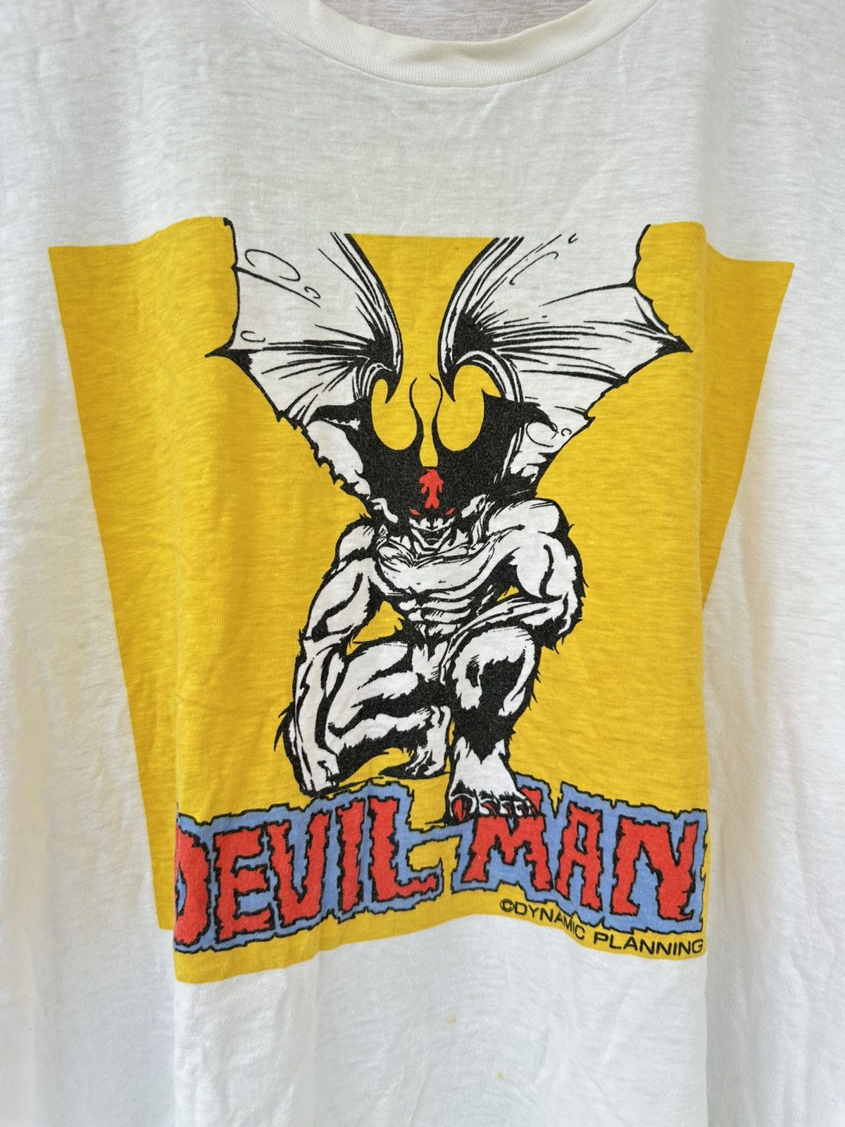 Anime Vintage 90s Devil Man Anime Tee Size US L / EU 52-54 / 3 - 2 Thumbnail