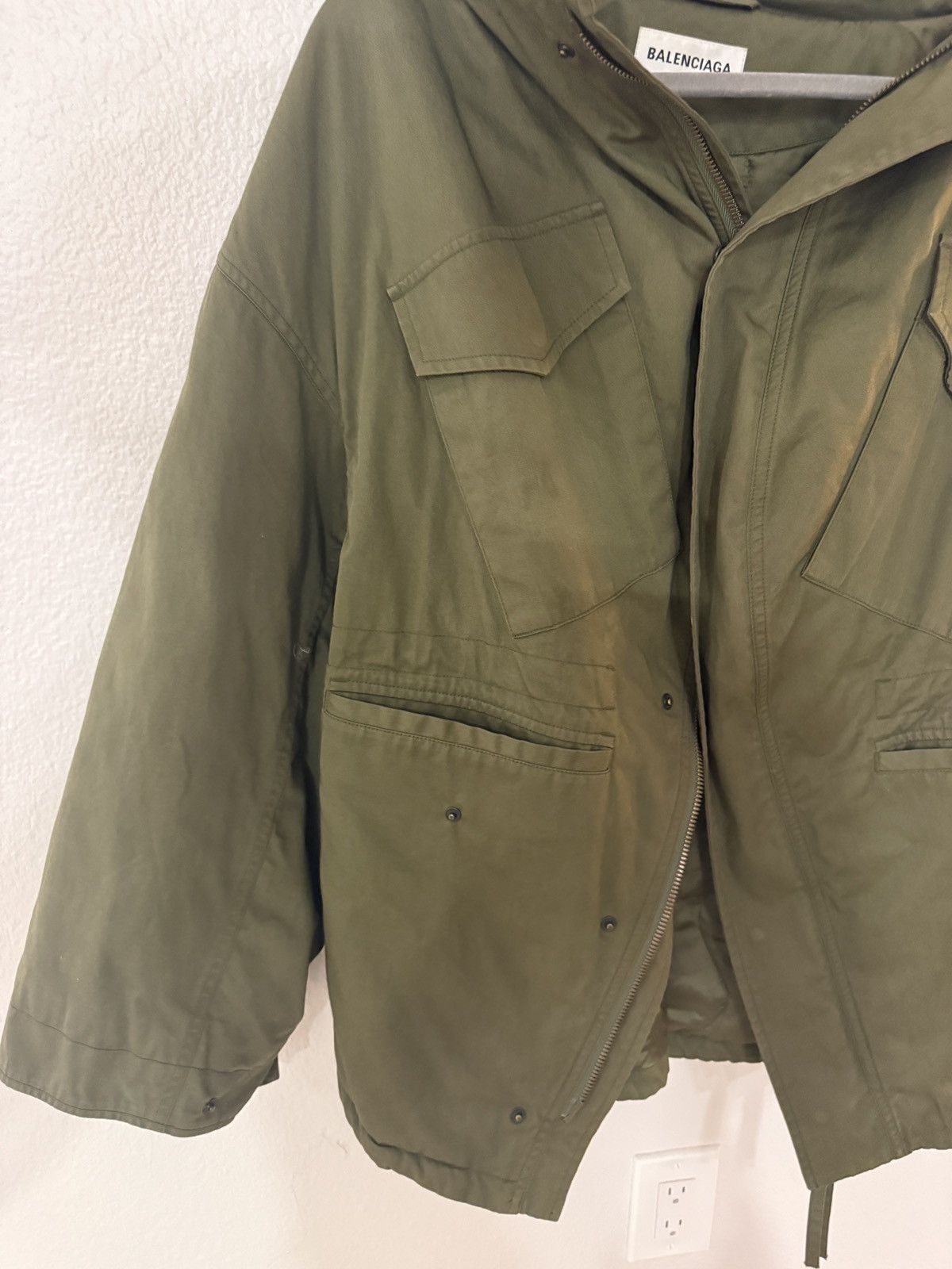 Balenciaga Balenciaga Swing Parka Size US XS / EU 42 / 0 - 5 Thumbnail