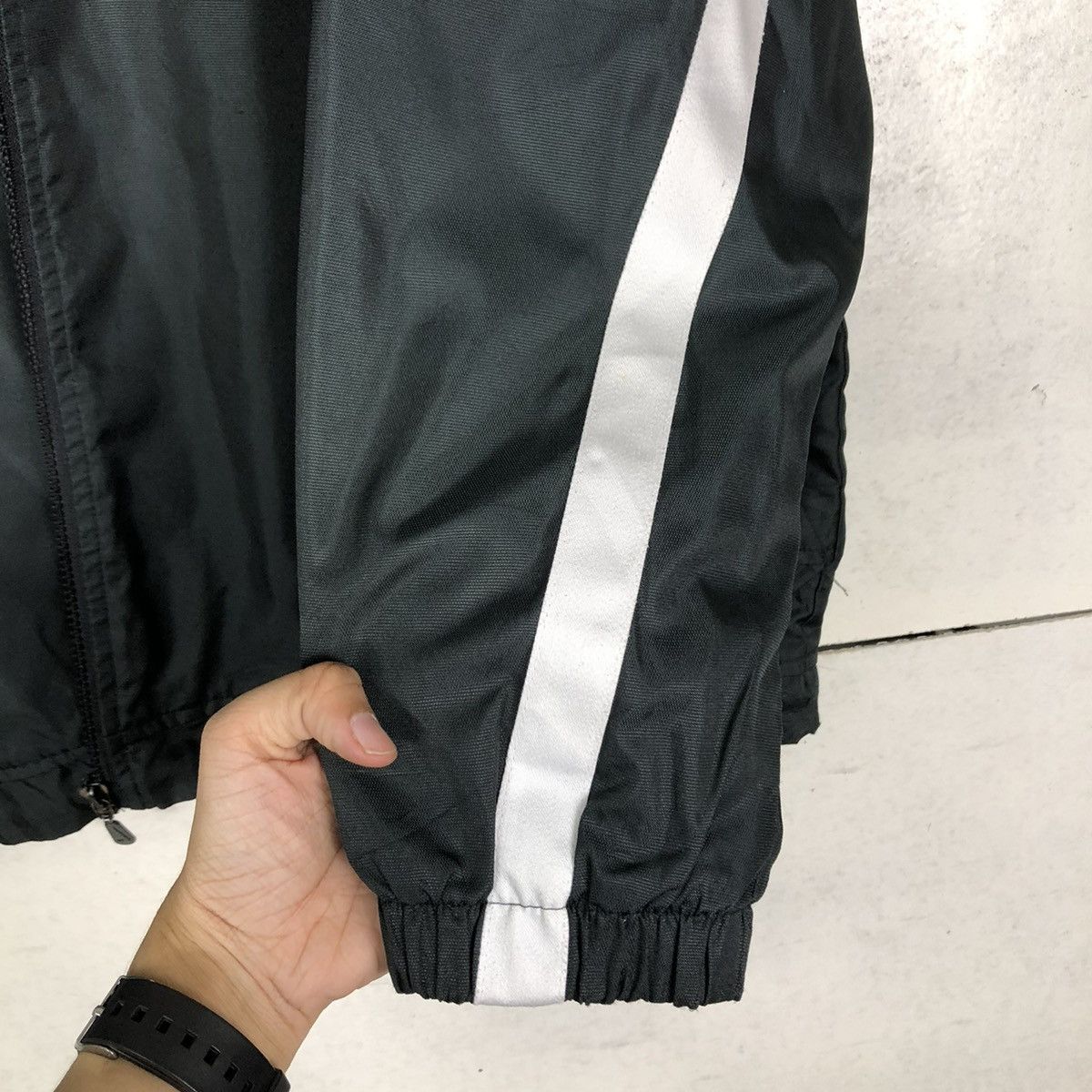 Nike 🔥VINTAGE ANORAK JACKET PULL OVER NIKE BIG SWOOSH Size US XL / EU 56 / 4 - 16 Thumbnail