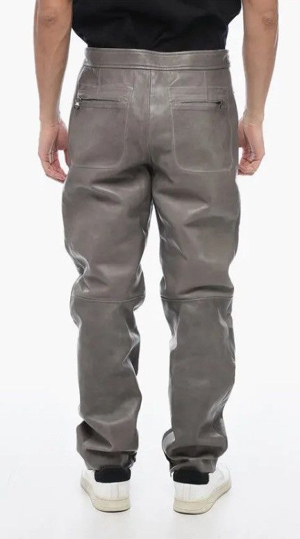 Diesel Leather P-JOSHY Pant with Trompe L' Oeil Effect Size US 31 - 22 Thumbnail
