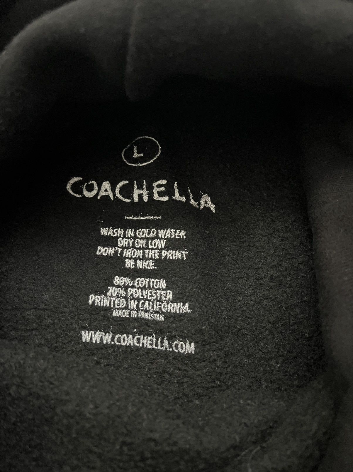 Coachella Coachella 2023 Lineup Hoodie Sz. L Size US L / EU 52-54 / 3 - 5 Thumbnail