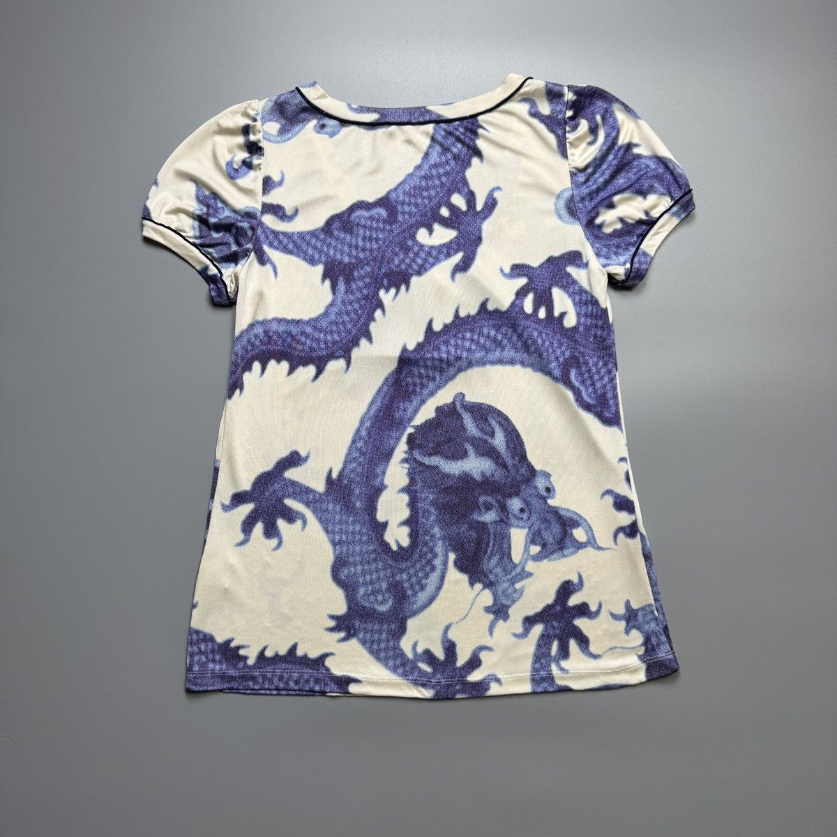 Vivienne Tam Vivienne Tam - Dragon Silk Blouse Size S / US 4 / IT 40 - 2 Thumbnail