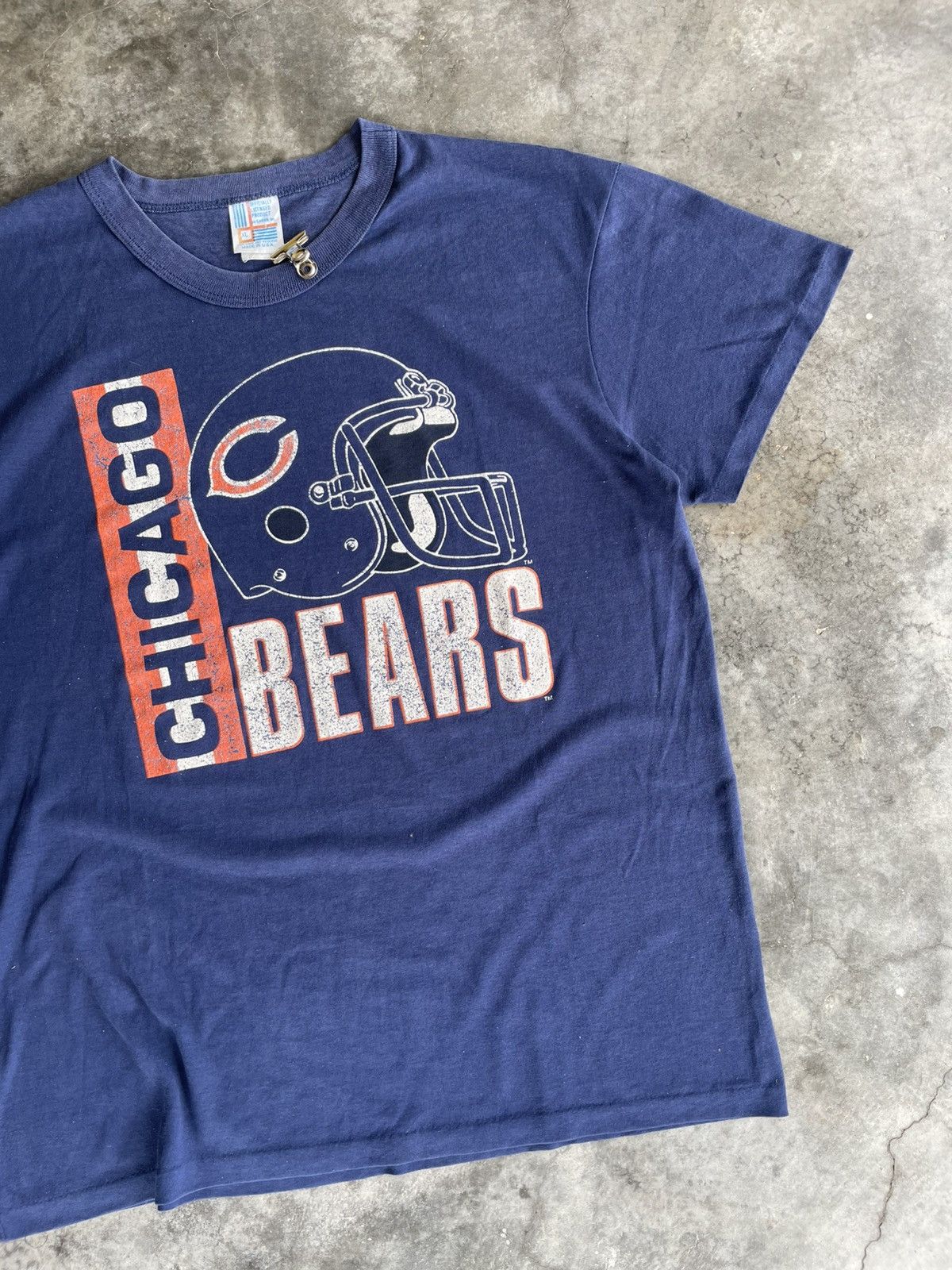 Vintage VTG 70s Chicago Bears by Garan Inc. Size US XL / EU 56 / 4 - 3 Thumbnail