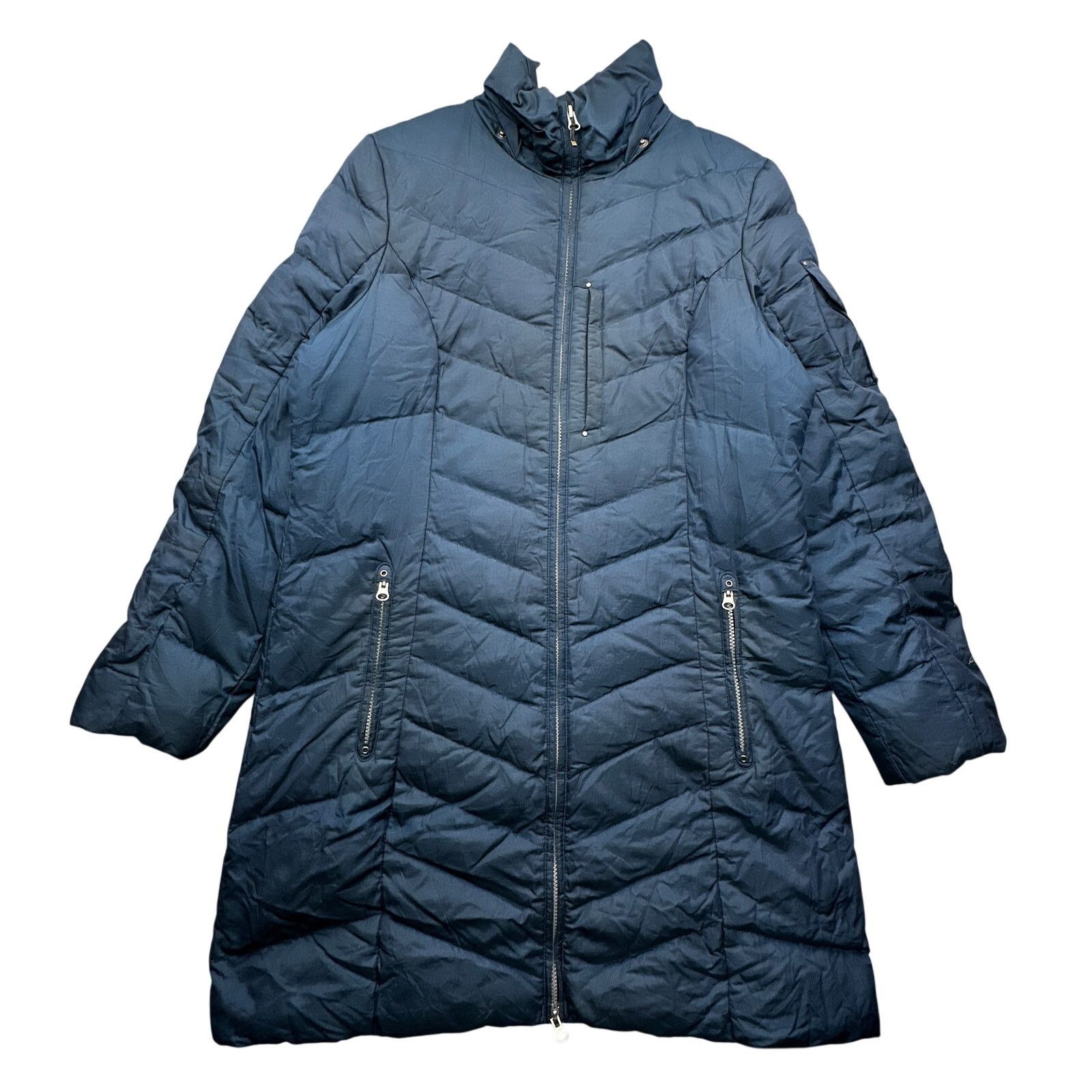 Eddie Bauer Sun Valley Goose Down Parka Jacket Large 650