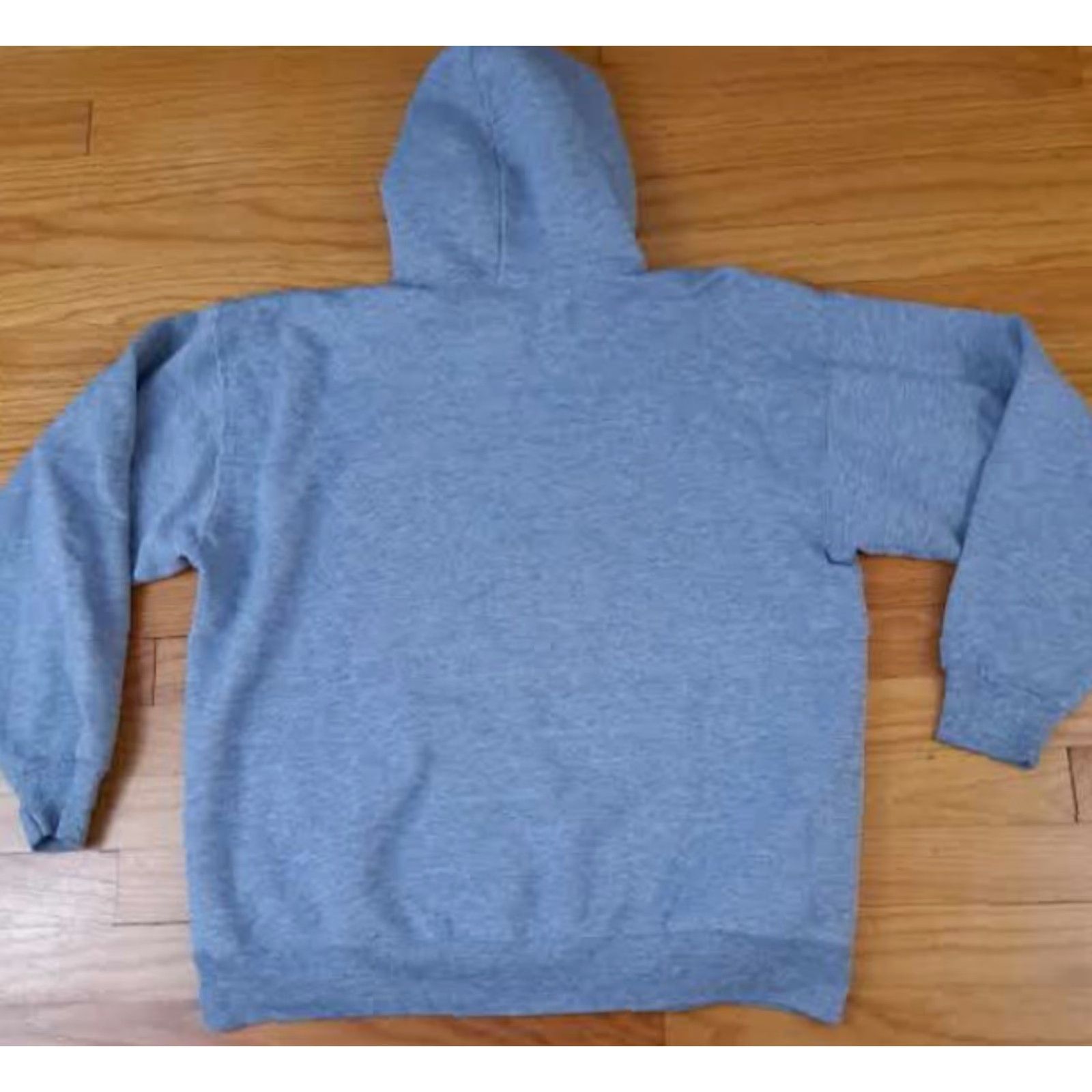 Vintage VINTAGE Eastern Michigan Eagles Pullover Hooded Sweatshirt Hoodie Large Gray Unisex Adults L Size US L / EU 52-54 / 3 - 6 Thumbnail