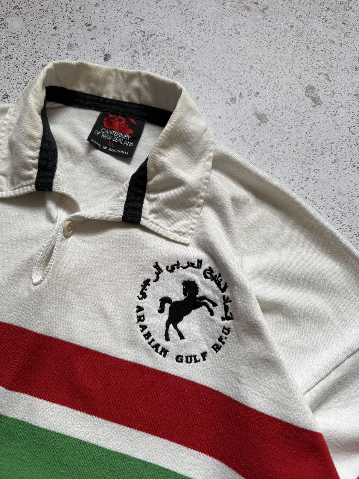 Canterbury of New Zealand Vintage canterbury of new zealand arabian gulf rugby shirt Size US XL / EU 56 / 4 - 4 Thumbnail