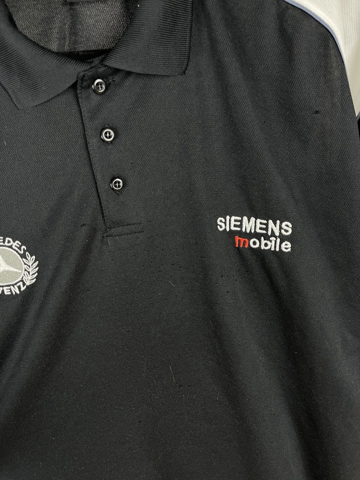 Formula 1 Mercedes McLaren F1 team Siemens Michelin polo tee shirt Size US XL / EU 56 / 4 - 9 Thumbnail