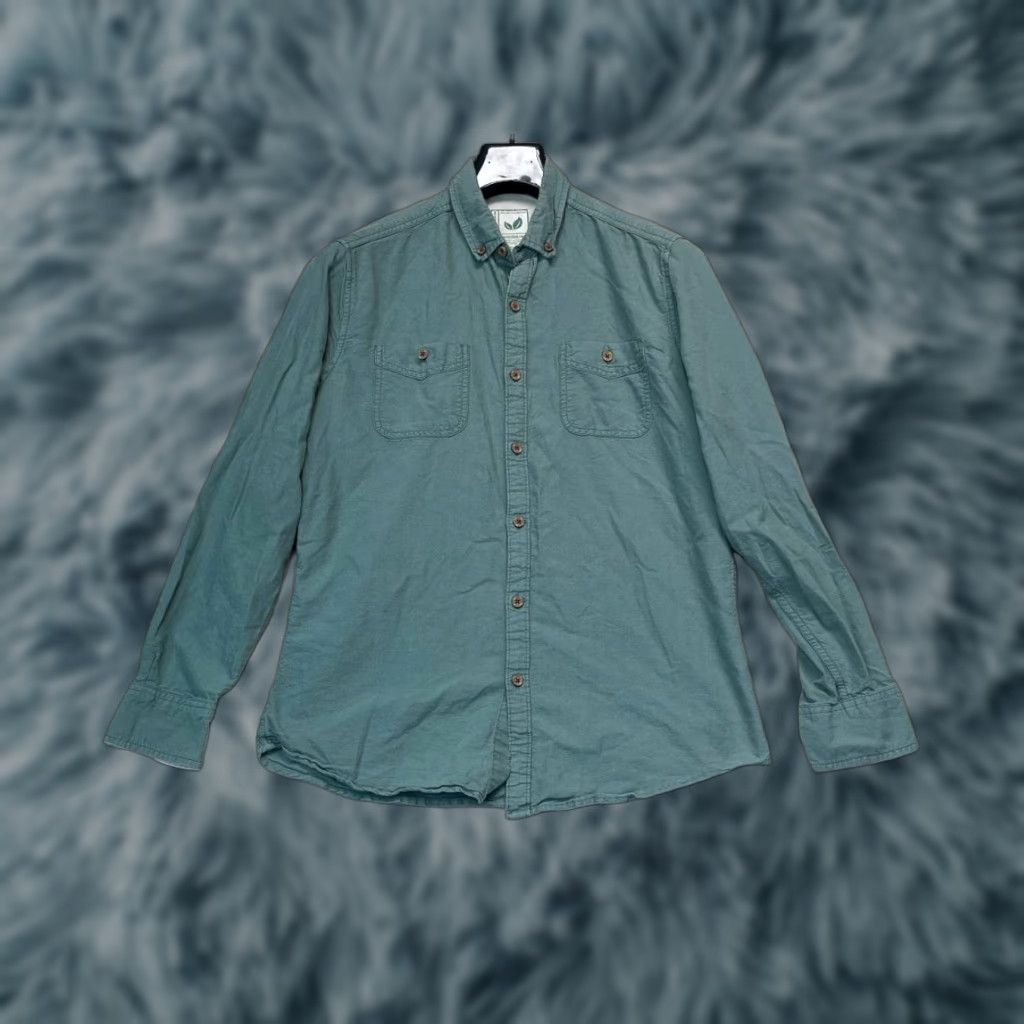 Alexander Julian Alexander Julian Colours Green Men's Button-Up Shirt Size M Size US M / EU 48-50 / 2 - 1 Thumbnail