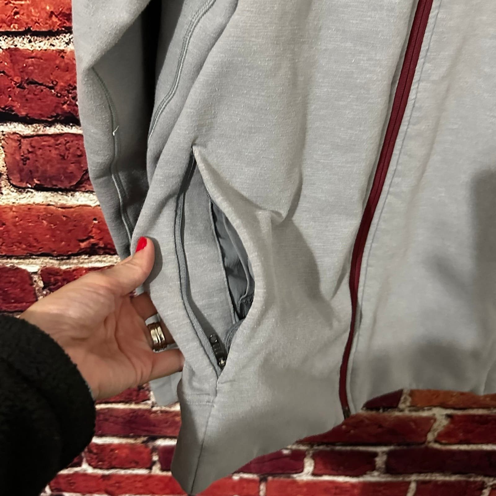 Lululemon Men’s Lululemon full city sweat zip up hoodie Size US L / EU 52-54 / 3 - 3 Thumbnail