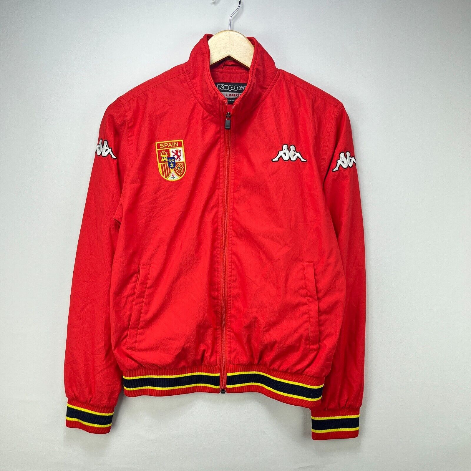 Kappa × Vintage Vintage 90s Kappa Spain Football Tracksuit Small SoccerTrack Size US S / EU 44-46 / 1 - 1 Thumbnail