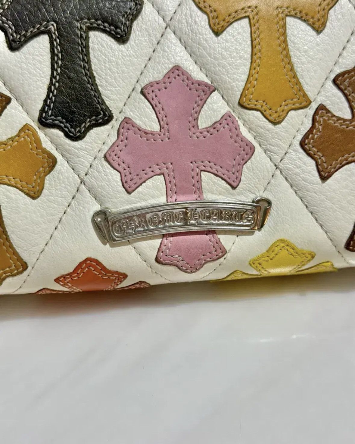 Chrome Hearts Chrome Hearts VIC Multi Color Leather Patch Wallet Size ONE SIZE - 2 Thumbnail