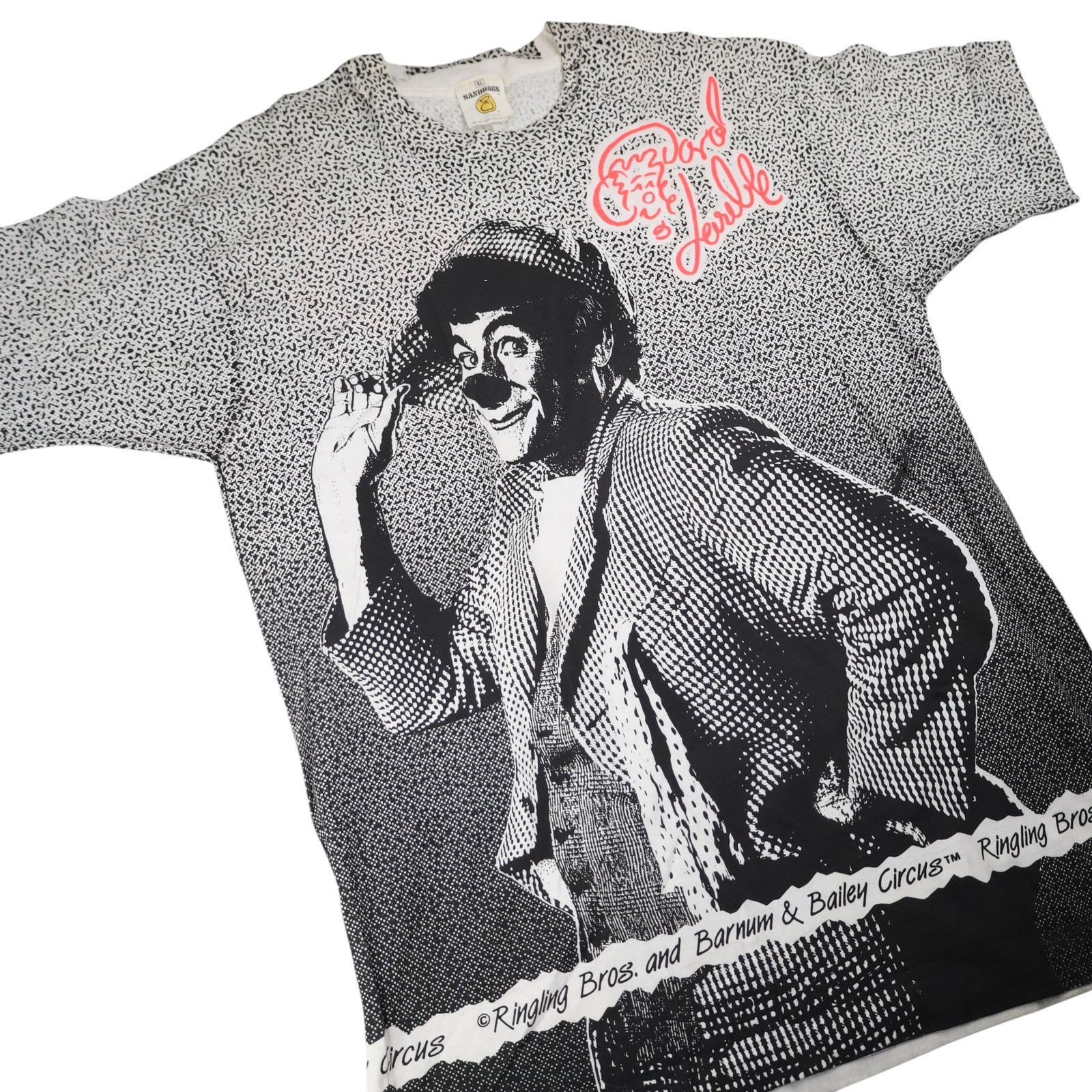 Vintage VTG Ringling Bros Barnum & Bailey Circus David Larible T Size US XL / EU 56 / 4 - 3 Thumbnail