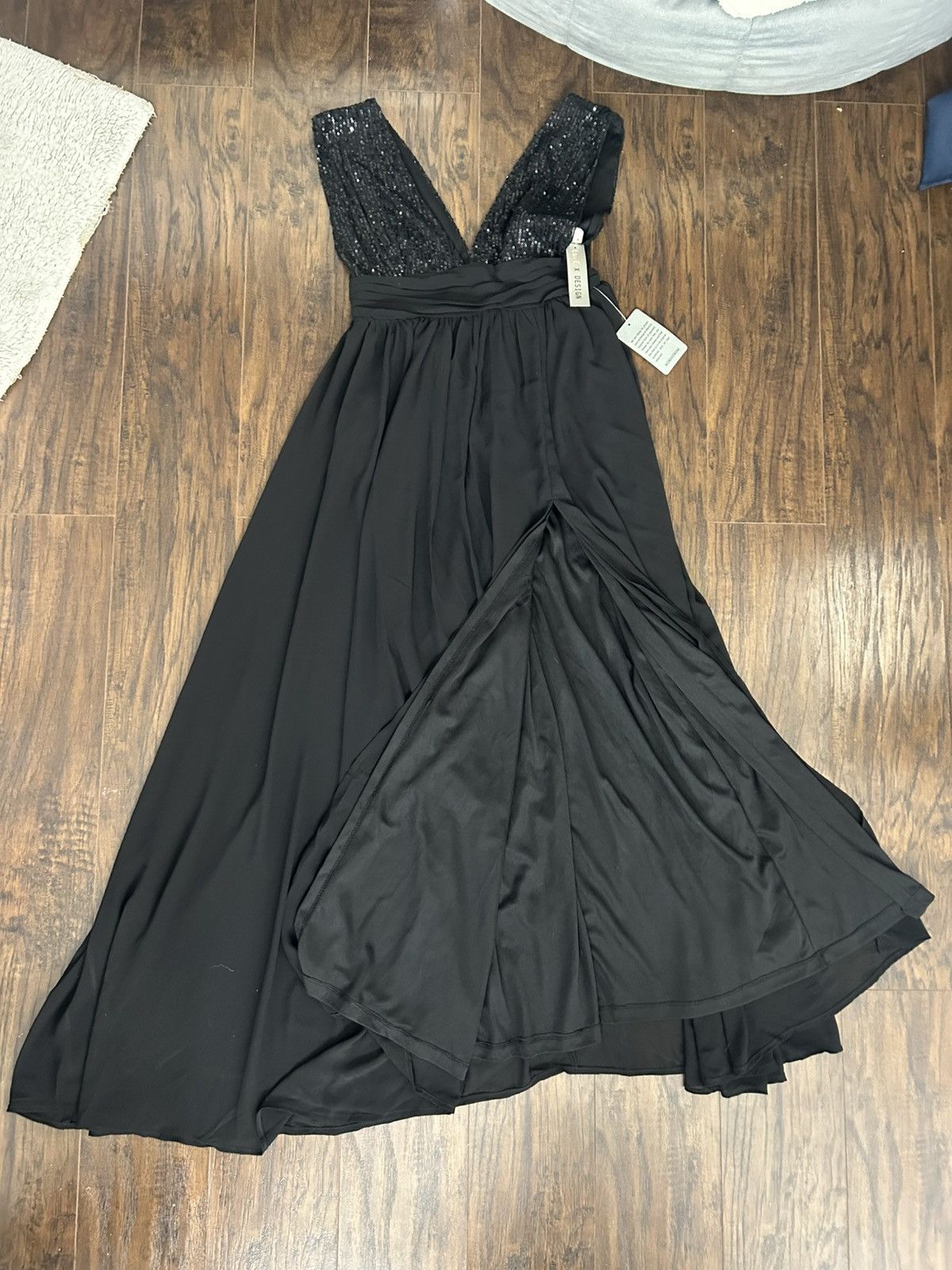 Other Elegant Black Sequin Dress Size M / US 6-8 / IT 42-44 - 1 Thumbnail