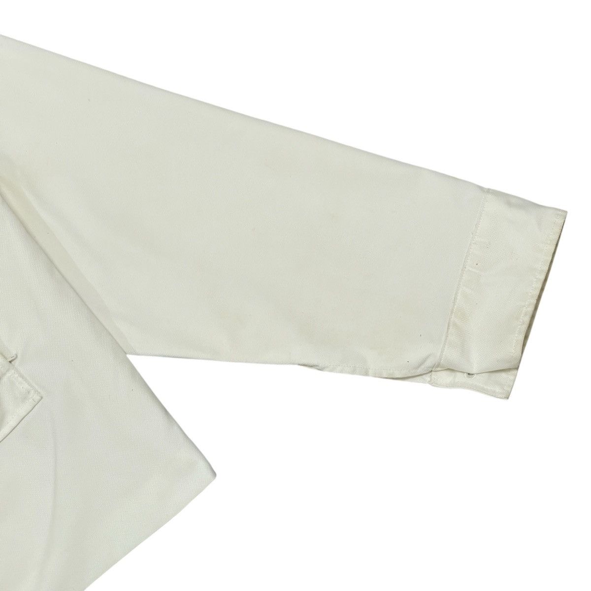 Opening Ceremony Opening Ceremony Off White Minimalist Cropped Zip-Up Jacket Size US M / EU 48-50 / 2 - 9 Thumbnail