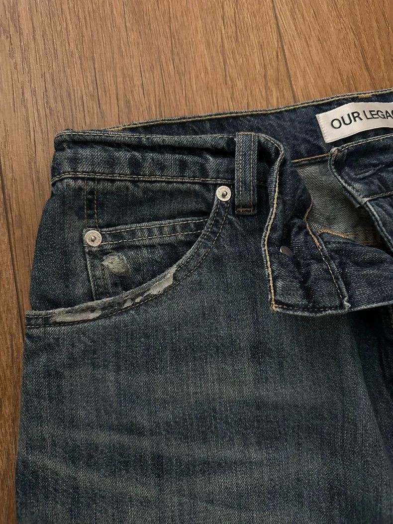 Our Legacy Our Legacy Water stains destroy jeans Size US 30 / EU 46 - 3 Thumbnail