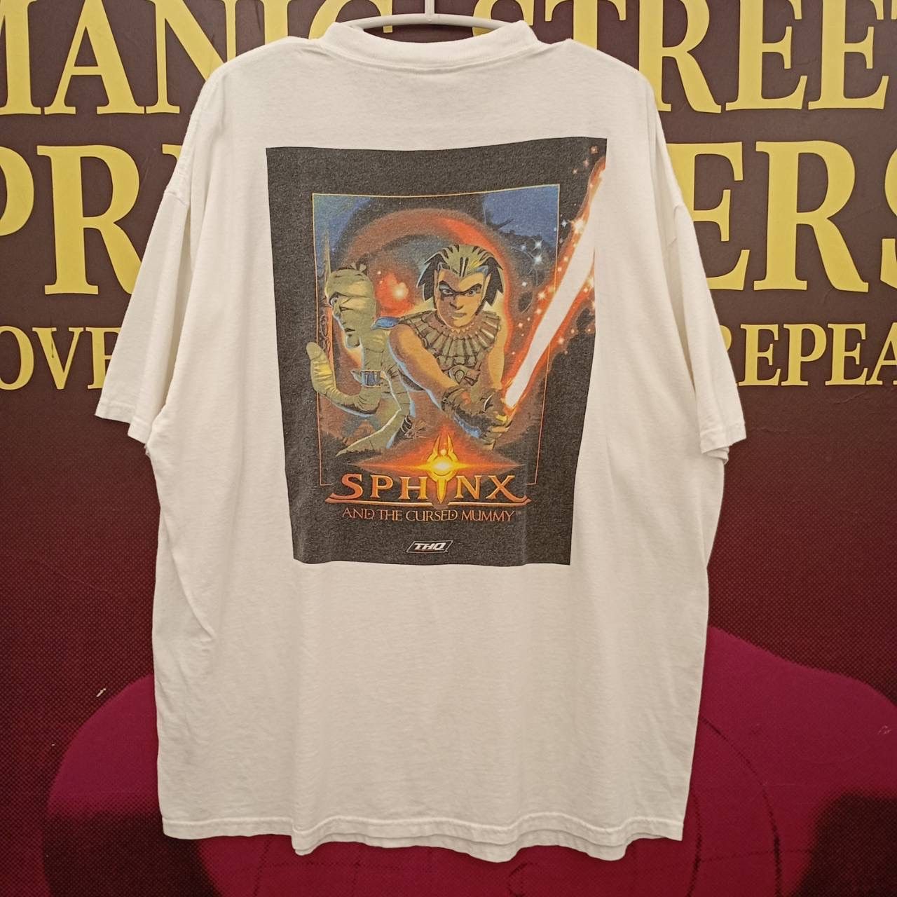 Optic Gaming Vintage Sphinx And The Cursed Game Promo Tee Playstation Size US XL / EU 56 / 4 - 1 Thumbnail