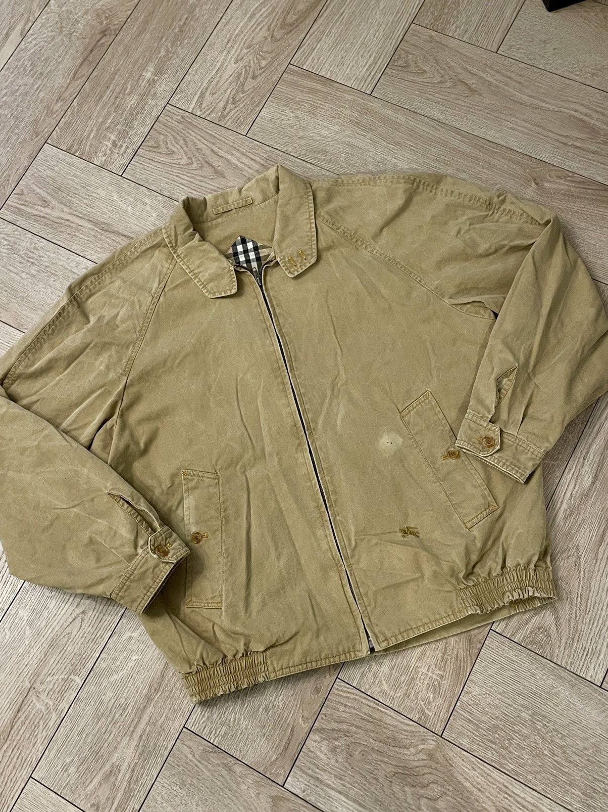 Burberry × Burberry Prorsum Burberrys. Men's bomber, jacket. Vintage Size US S / EU 44-46 / 1 - 4 Thumbnail