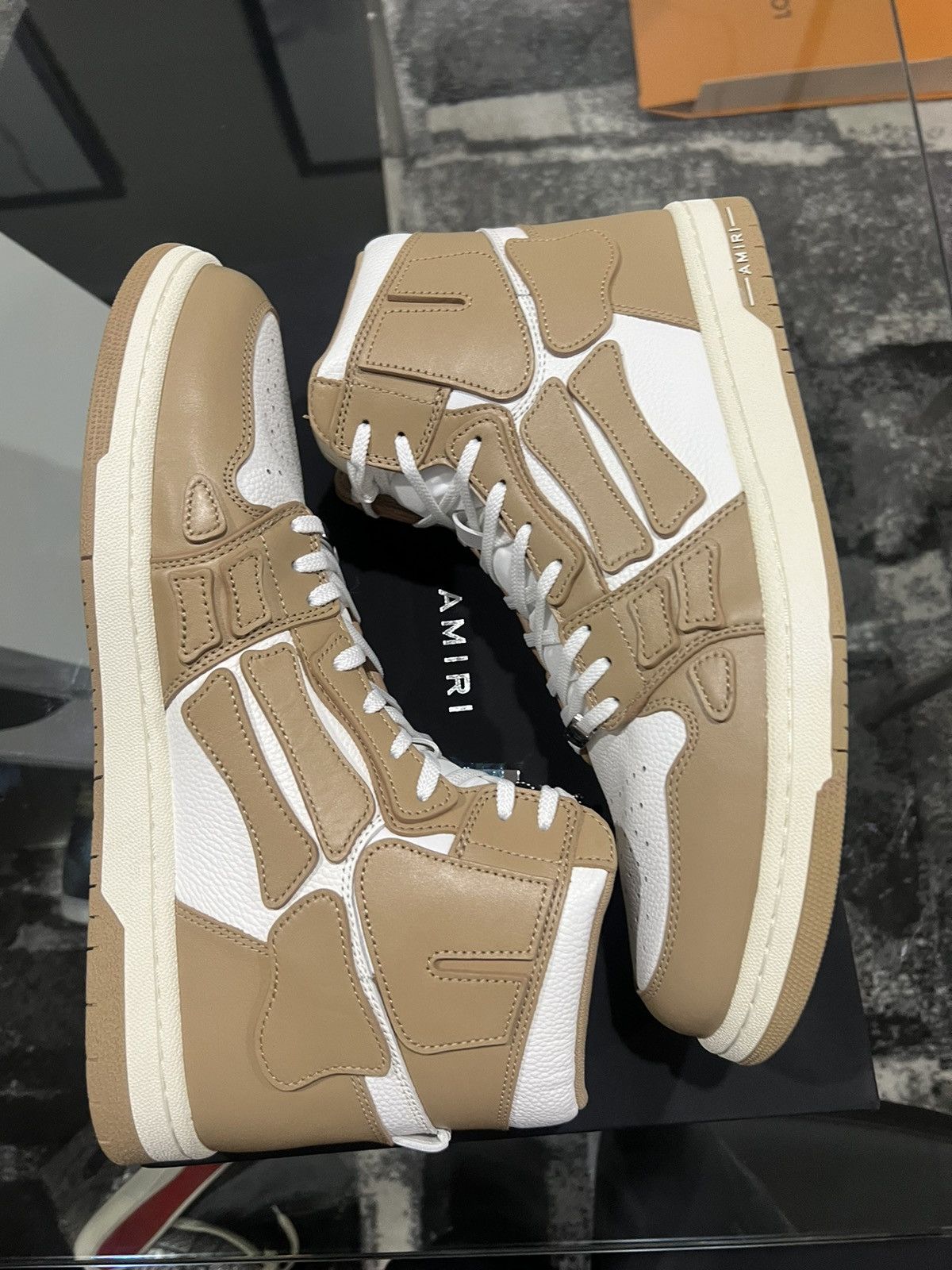 Amiri AMIRI Skel Top High “TAN” Size US 15 / EU 48 - 6 Thumbnail