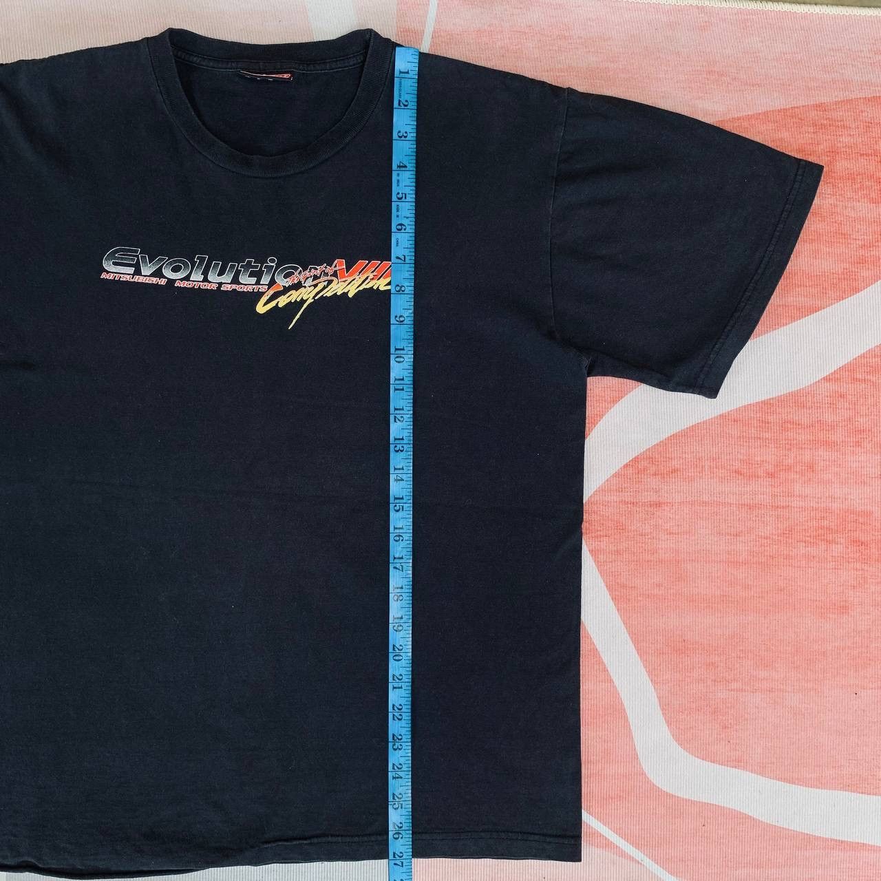 ICON Motorsports Rare Vintage Mitsubishi Evo 8 WRC Motorsports Racing Tees Size US L / EU 52-54 / 3 - 8 Thumbnail