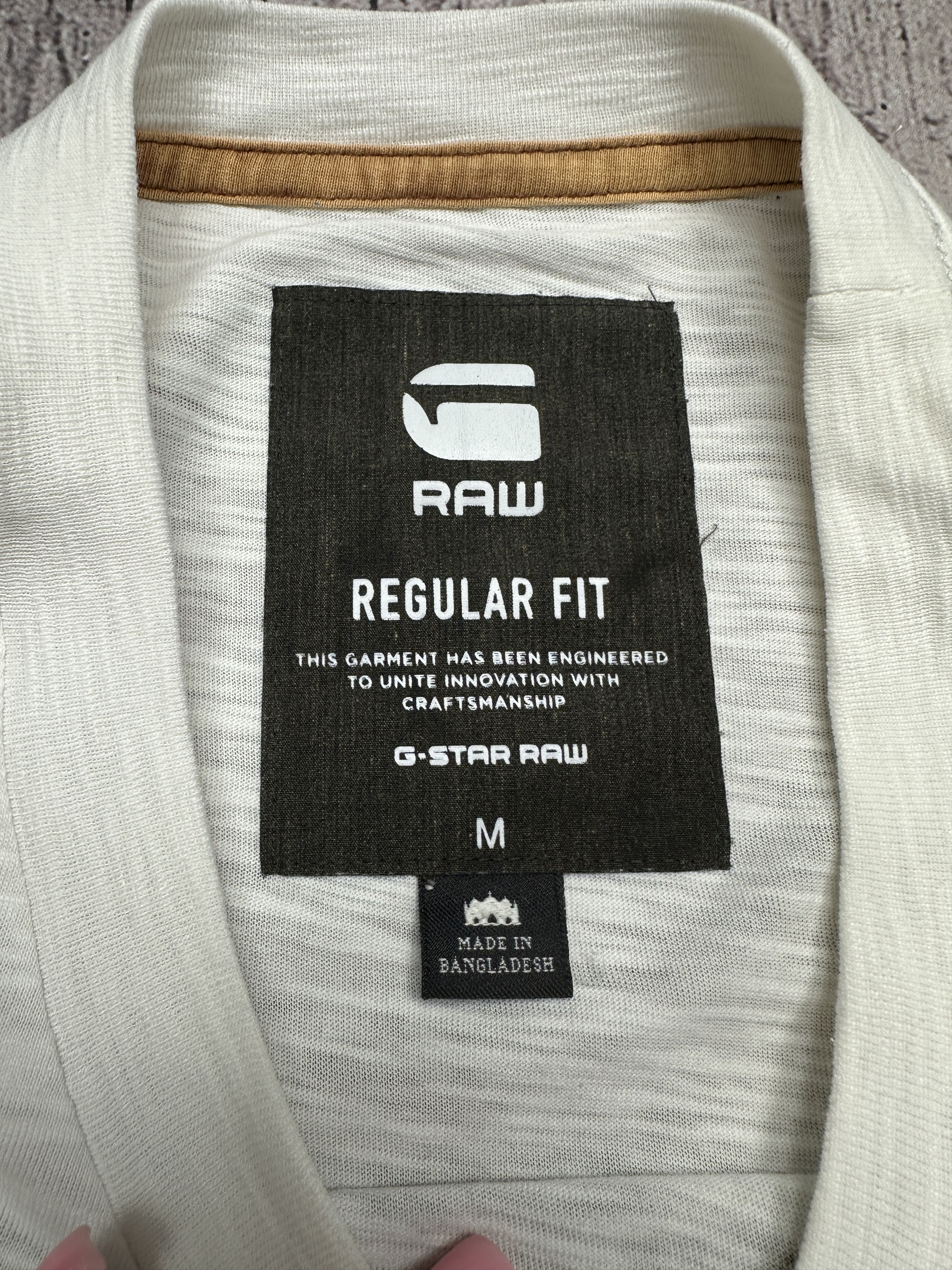 Other G Star Raw Vintage Mens Big Logo T-Shirt Tee Size US M / EU 48-50 / 2 - 8 Thumbnail