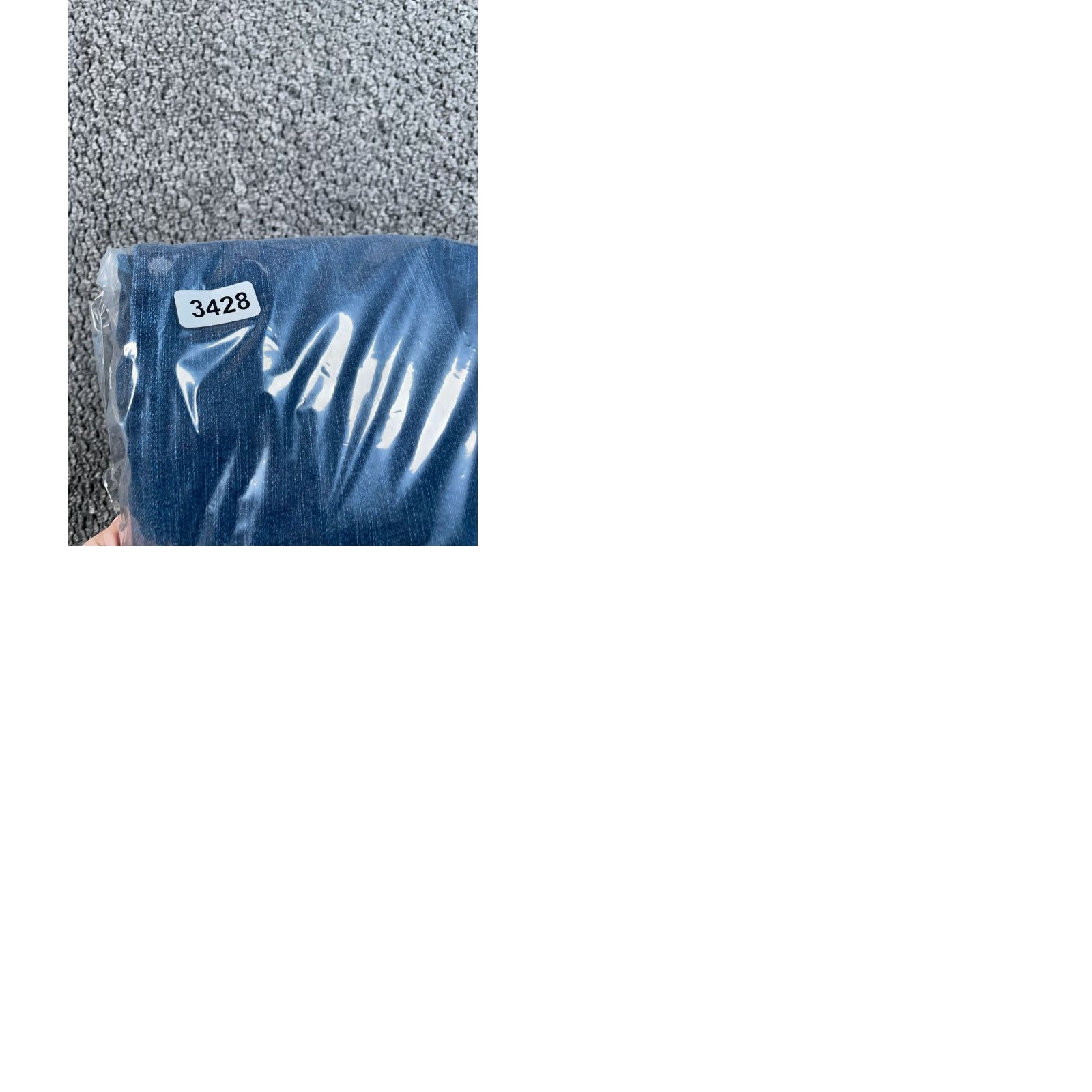 Denime AG Adriano Goldschmied Hero Jeans Men's 36 x 28 Blue Denim Relaxed Fit USA Made Jeans Size US 36 / EU 52 - 9 Thumbnail