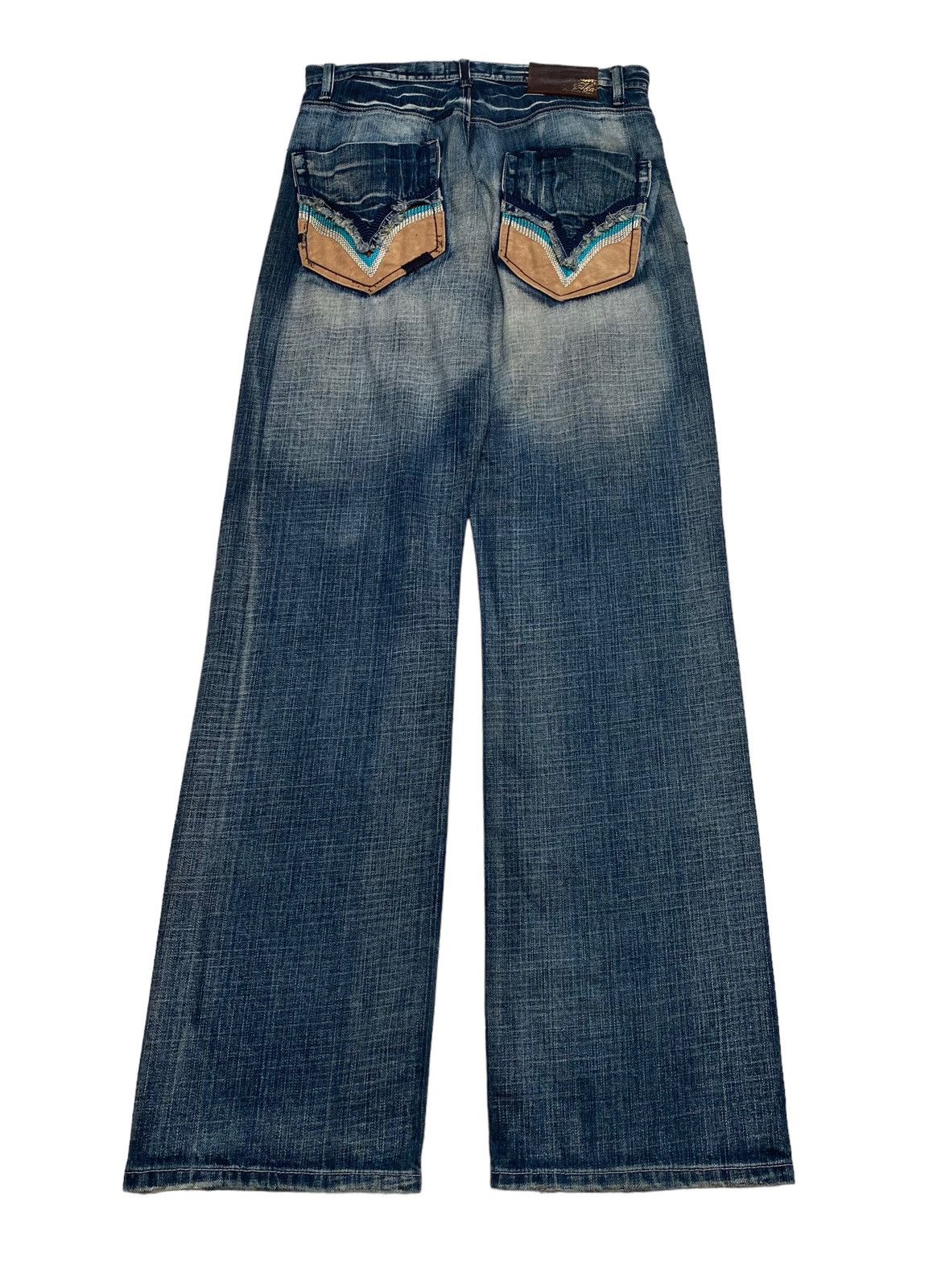 Vintage Rare Design Vintage Brand Akademiks Baggy Jeans 2000s Size US 34 / EU 50 - 2 Thumbnail