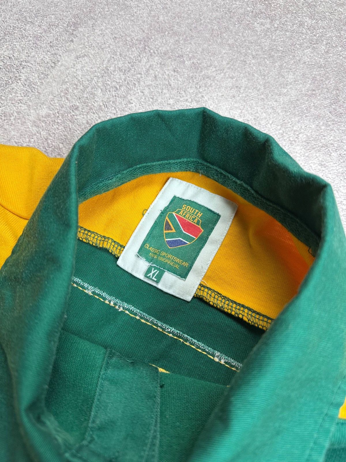 Vintage Vintage South Africa Boxy Rugby Shirt Y2K Rare XL Size US XL / EU 56 / 4 - 4 Thumbnail